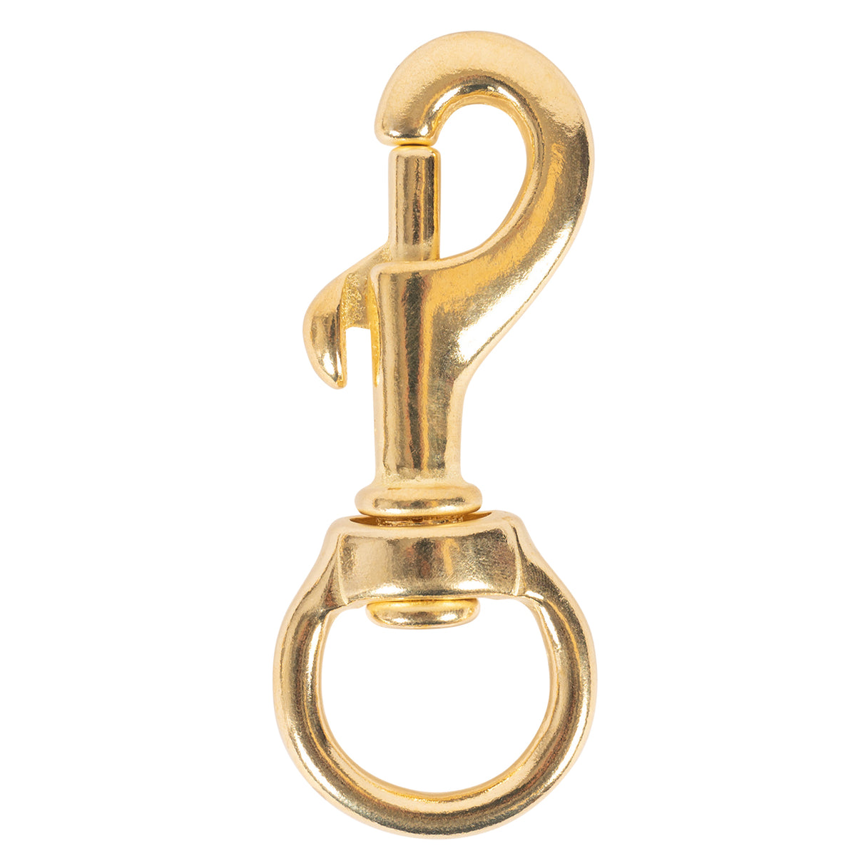 Mousqueton pivotant en laiton Shedrow Overcheck