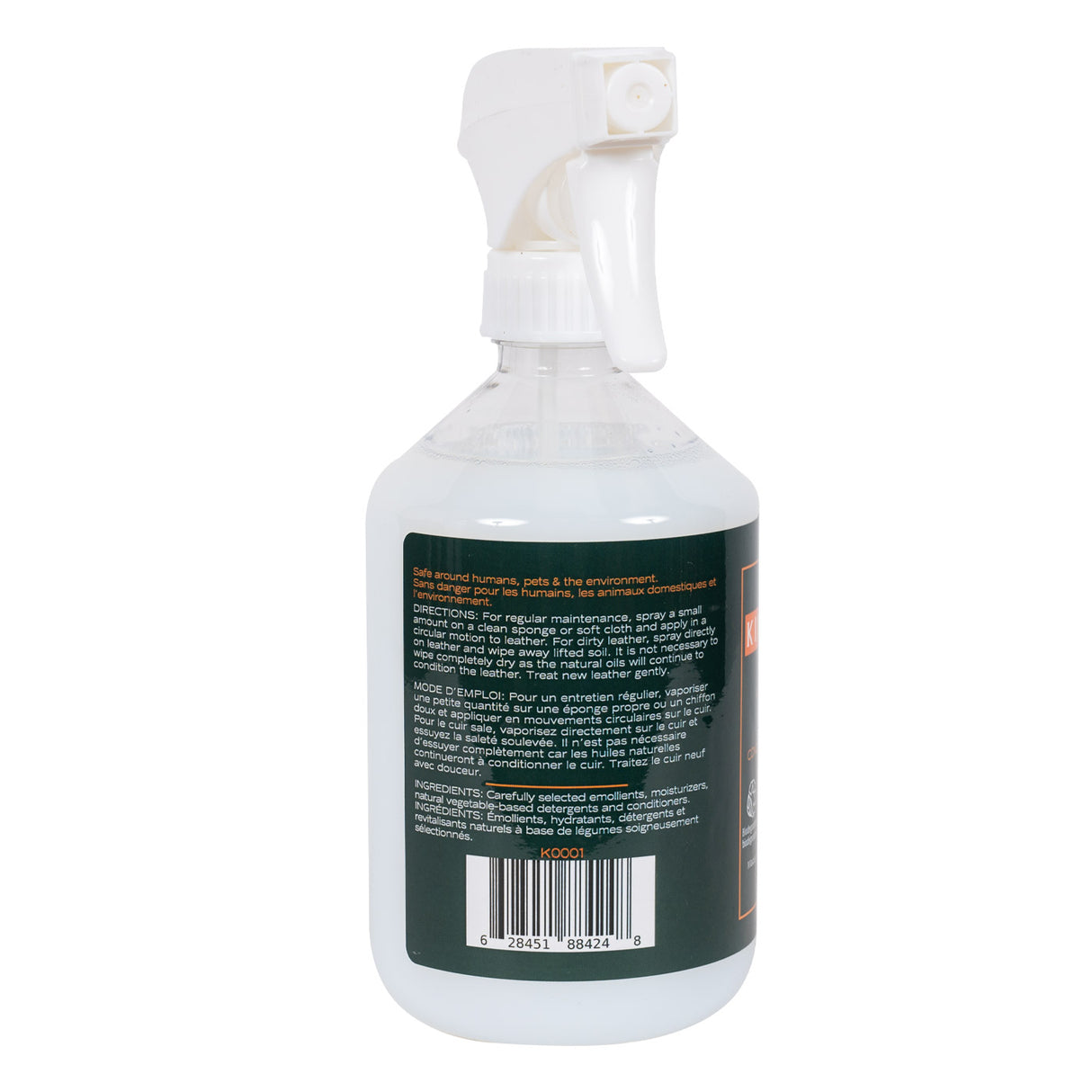 Nettoyant et revitalisant pour cuir équin Kingsleigh 500 ml