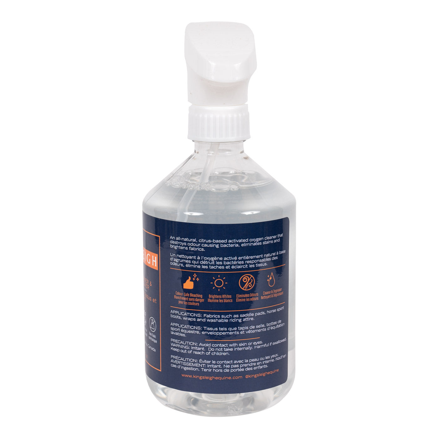 Nettoyant et détachant pour tissus Kingsleigh Equine 500 ml