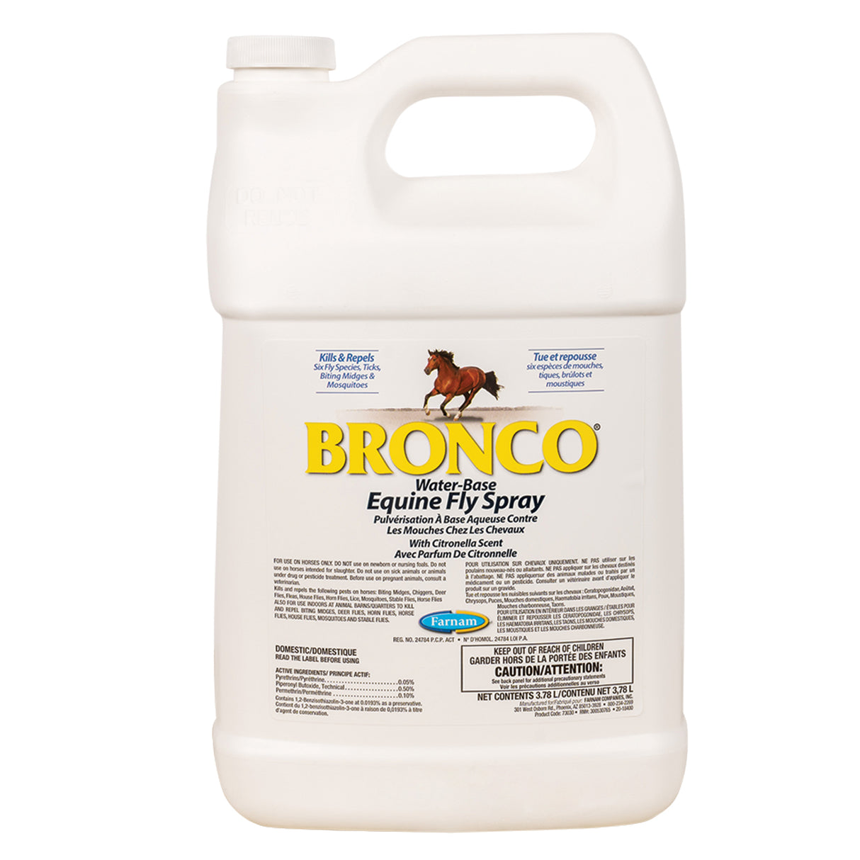 Farnam Bronco Fly Spray 3.8 L
