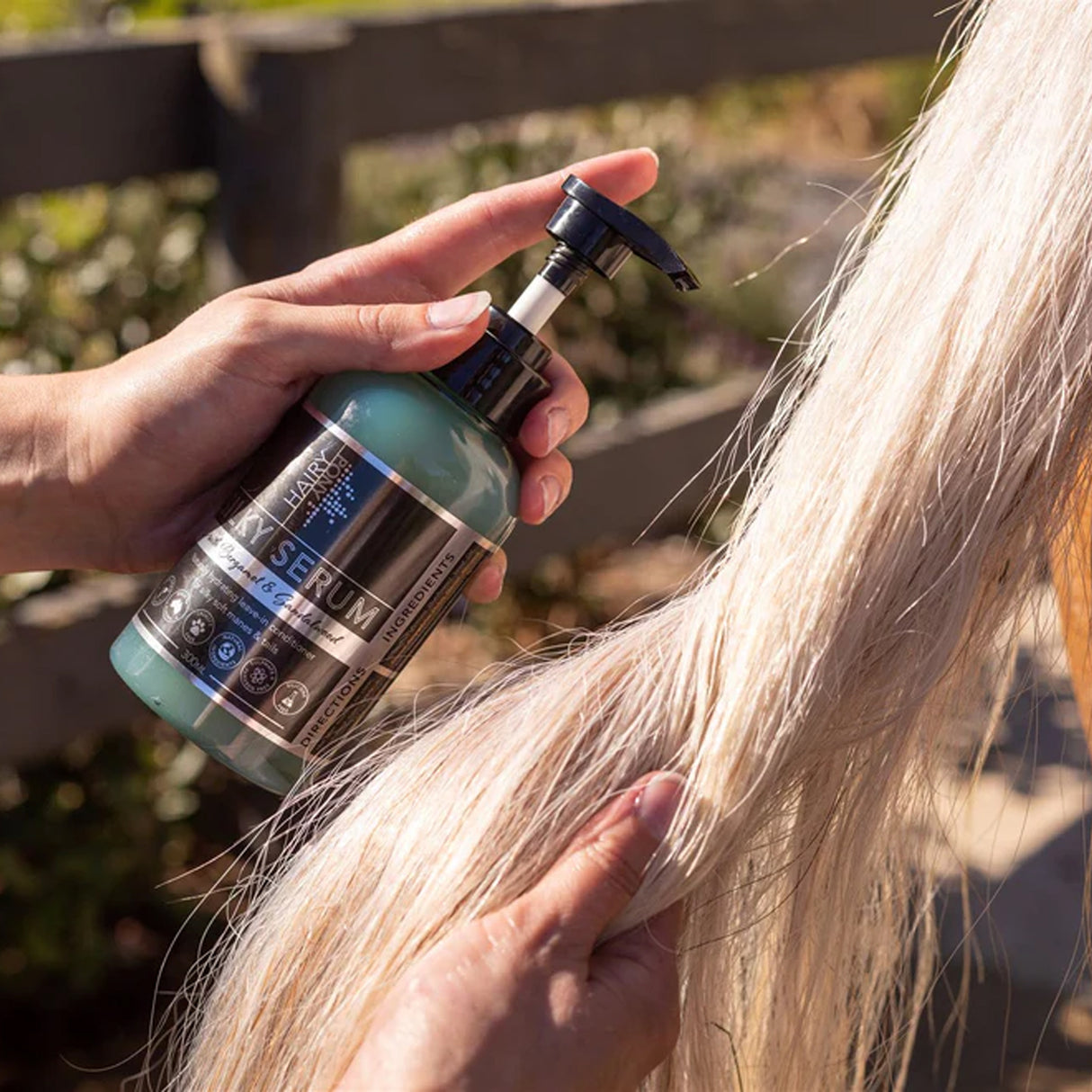 Sérum soyeux Hairy Pony Horse Bergamote & Santal 300 ml