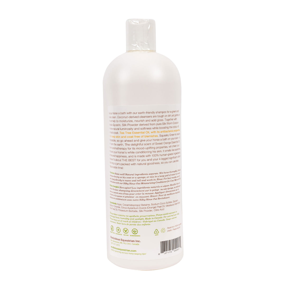 Shampoing EcoLicious Green & Squeaky Clean 946 ml