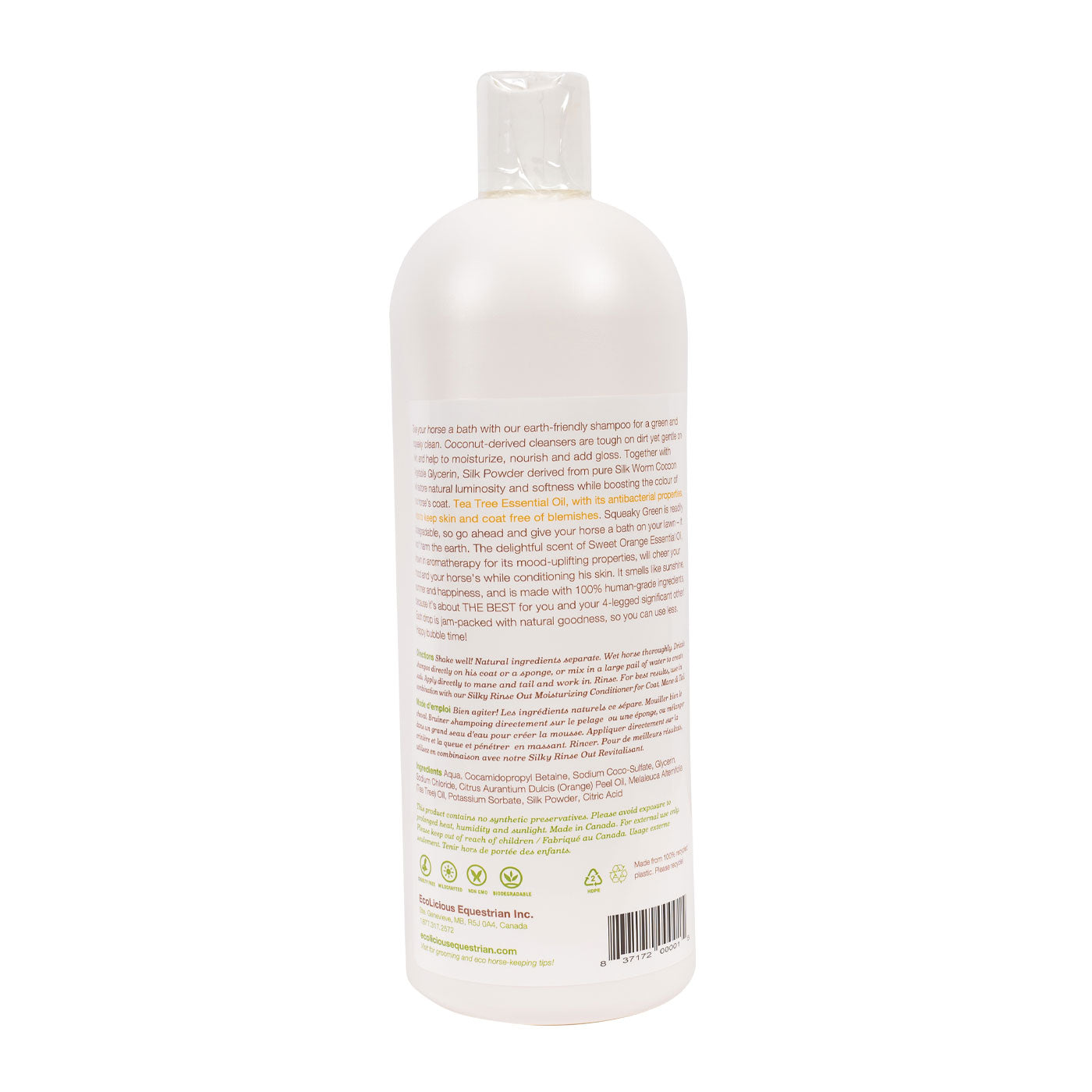 Shampoing EcoLicious Green & Squeaky Clean 946 ml