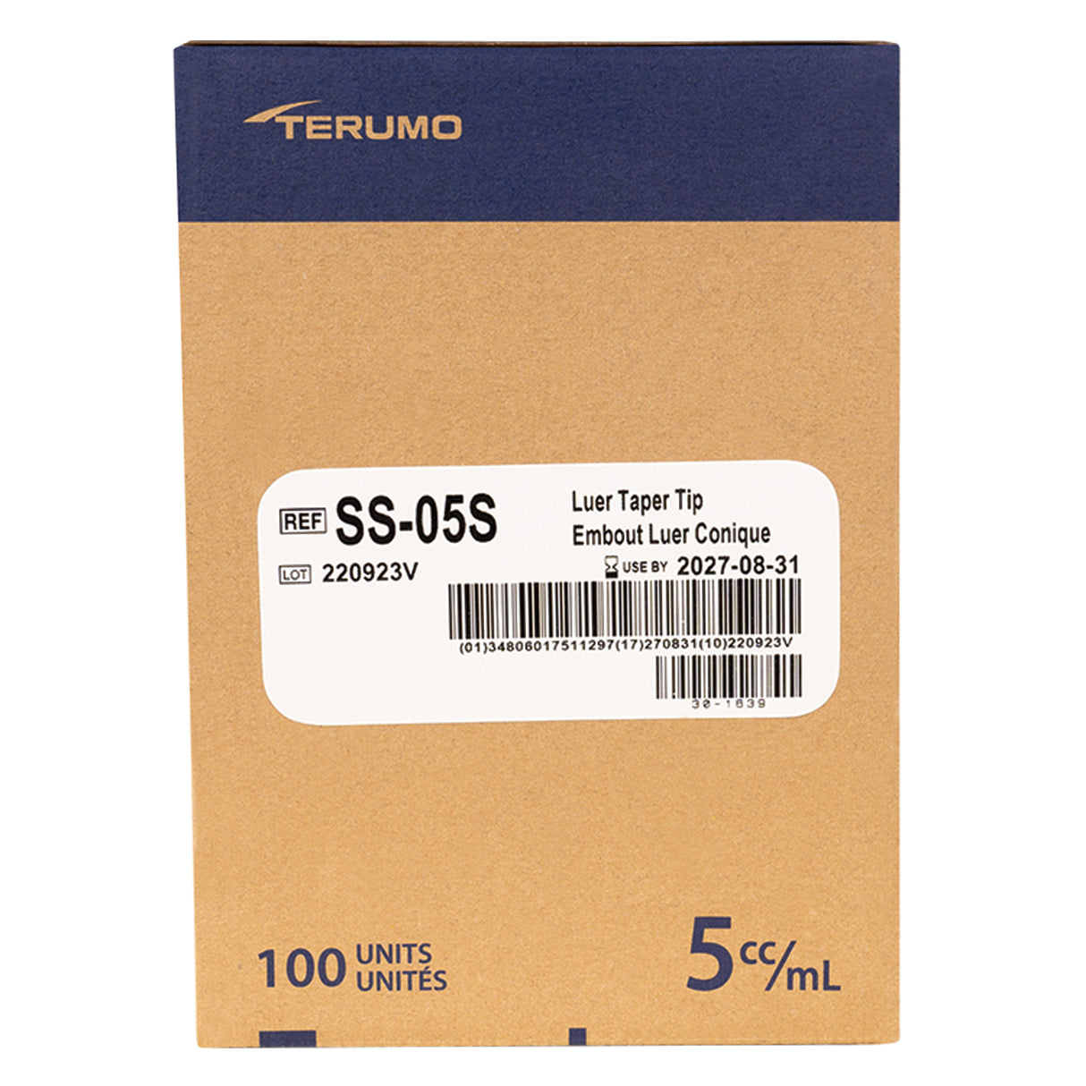 Terumo 5cc. Syringe - Box Of 100