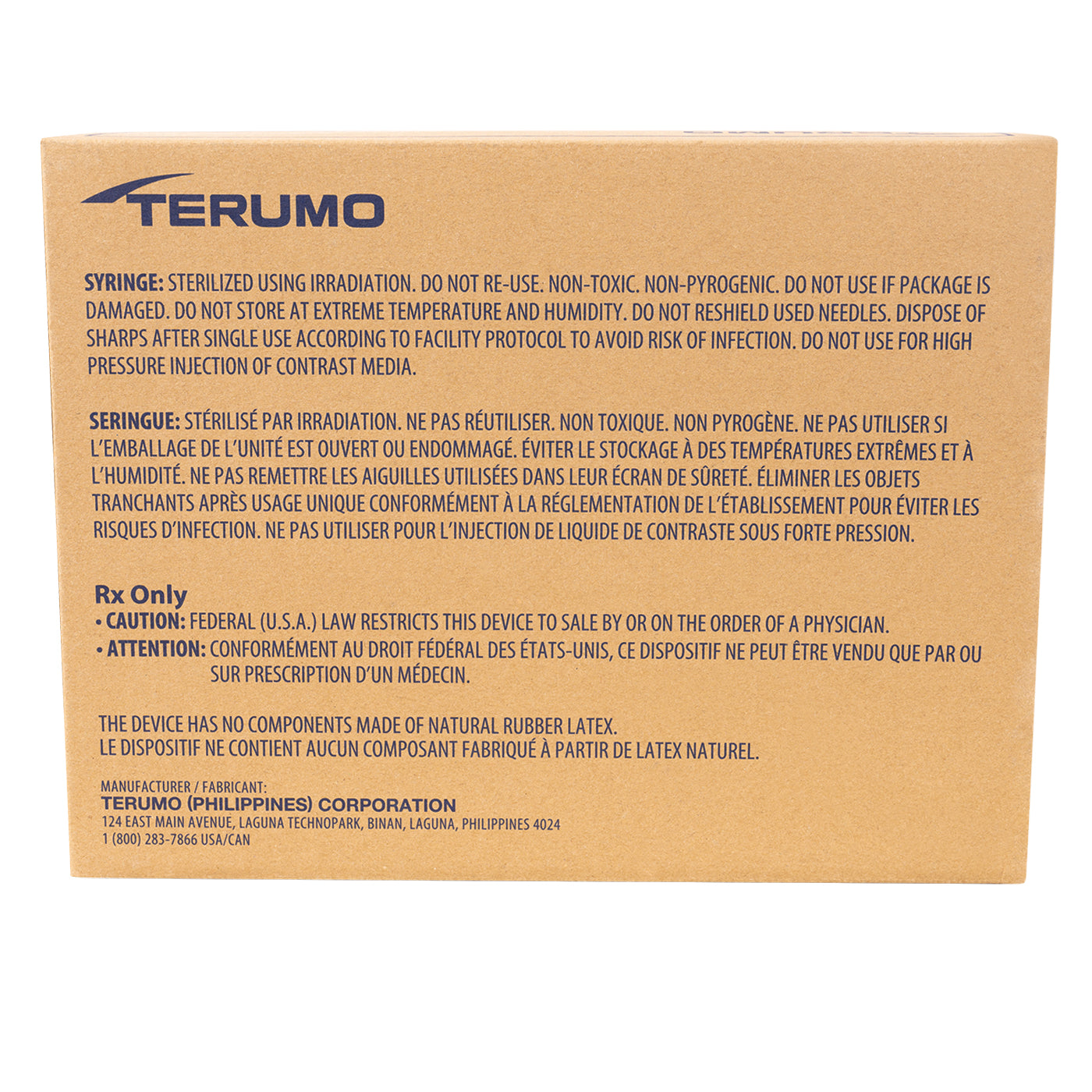 Terumo 10cc. Seringue - Boîte De 100