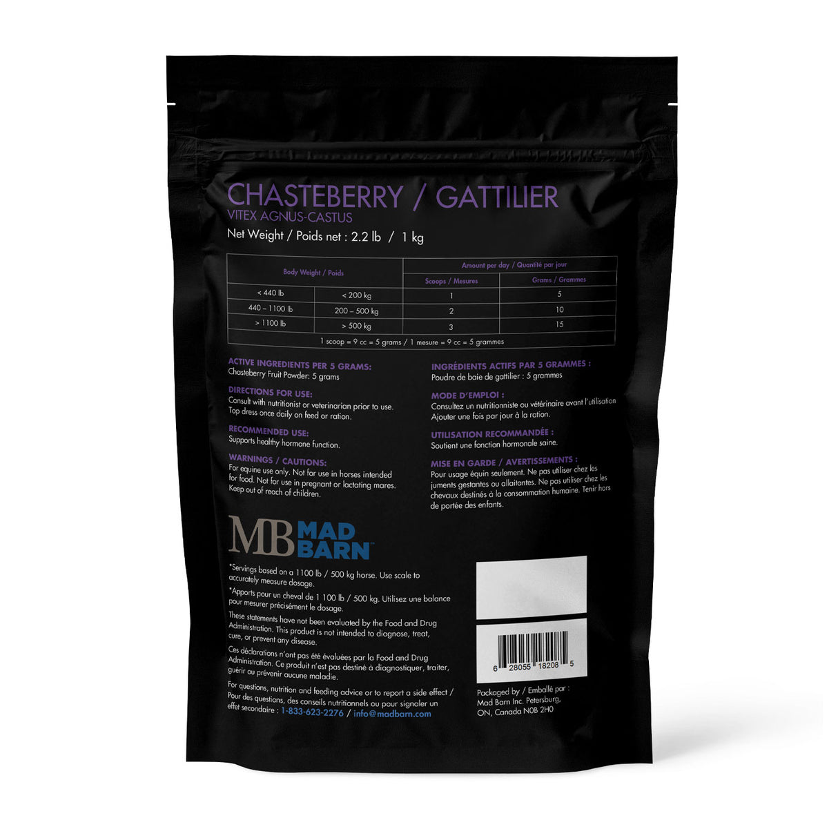 Mad Barn Chasteberry 1 kg