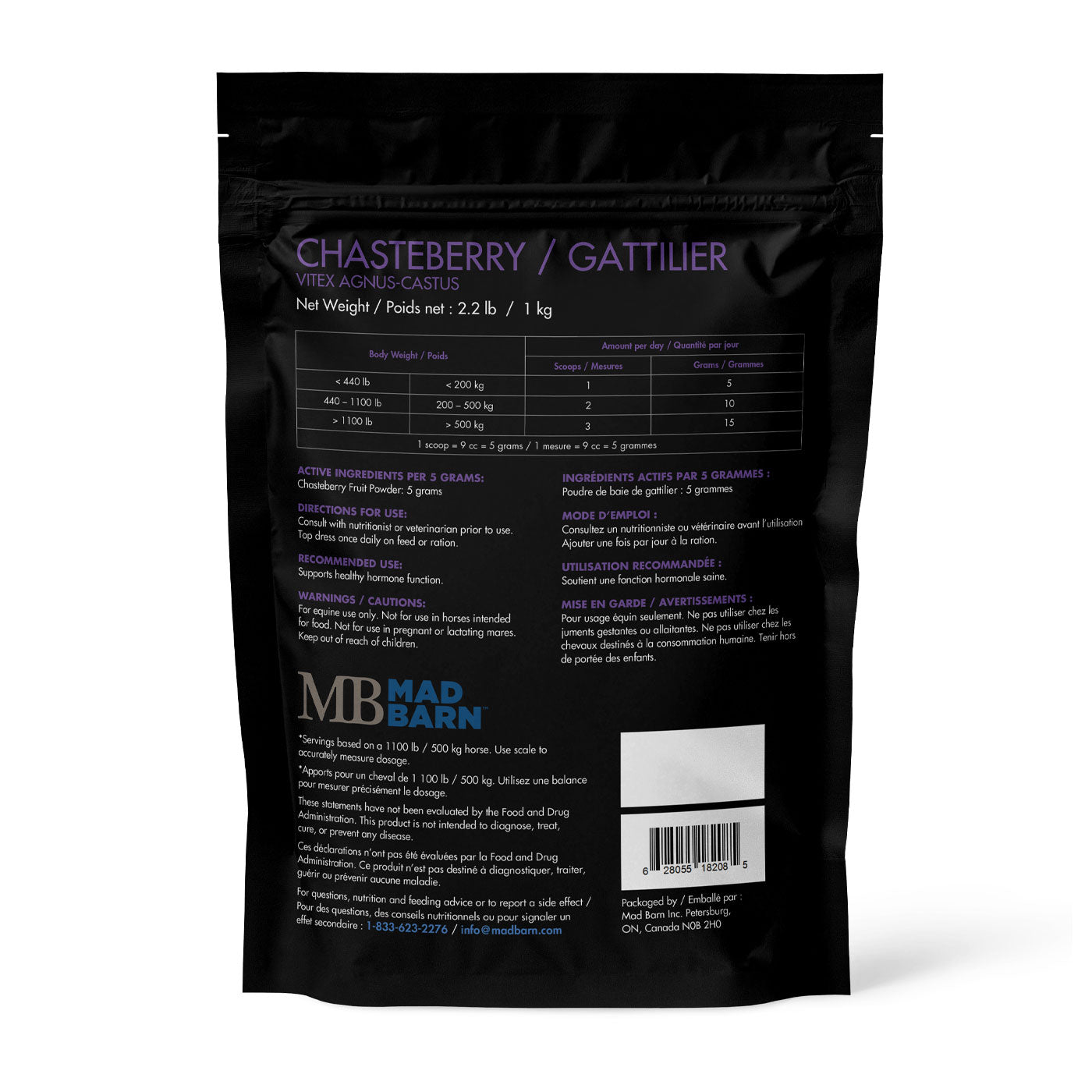 Mad Barn Chasteberry 1 kg
