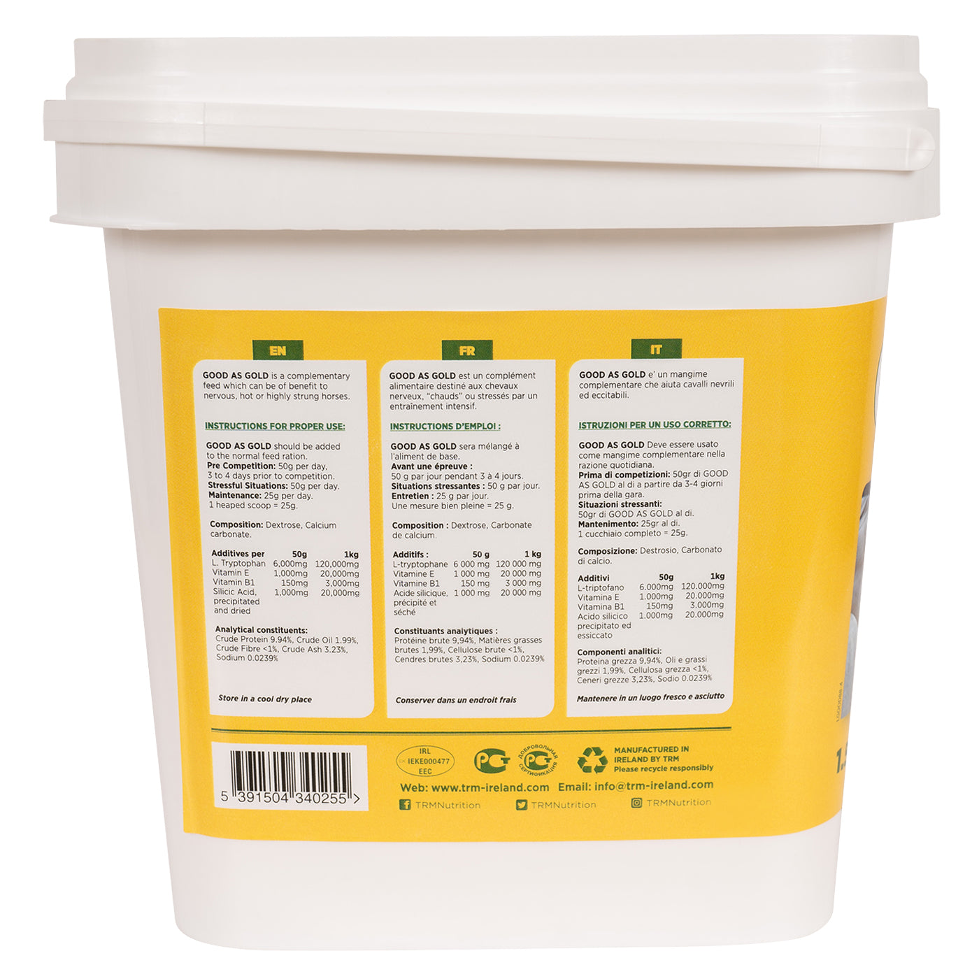 TRM Bon comme l'or 1,5 kg