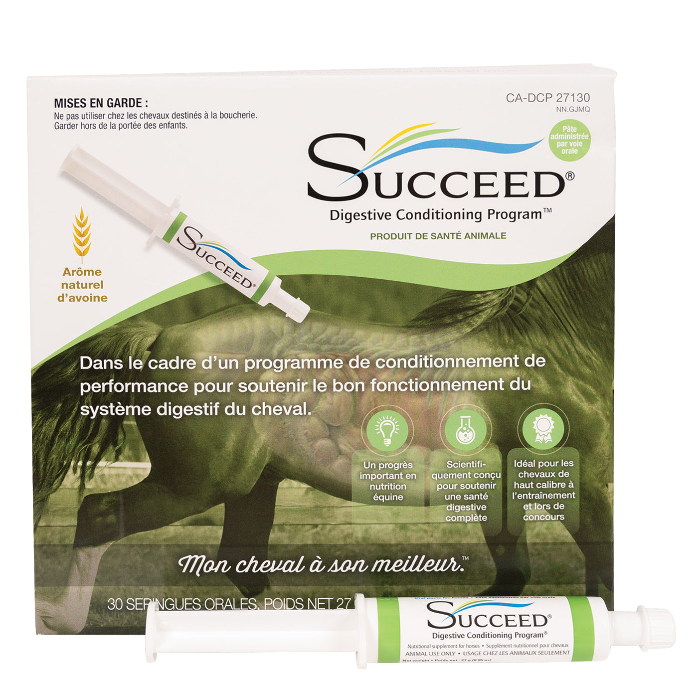 Pâte orale digestive Succeed 27 g - Paquet de 30