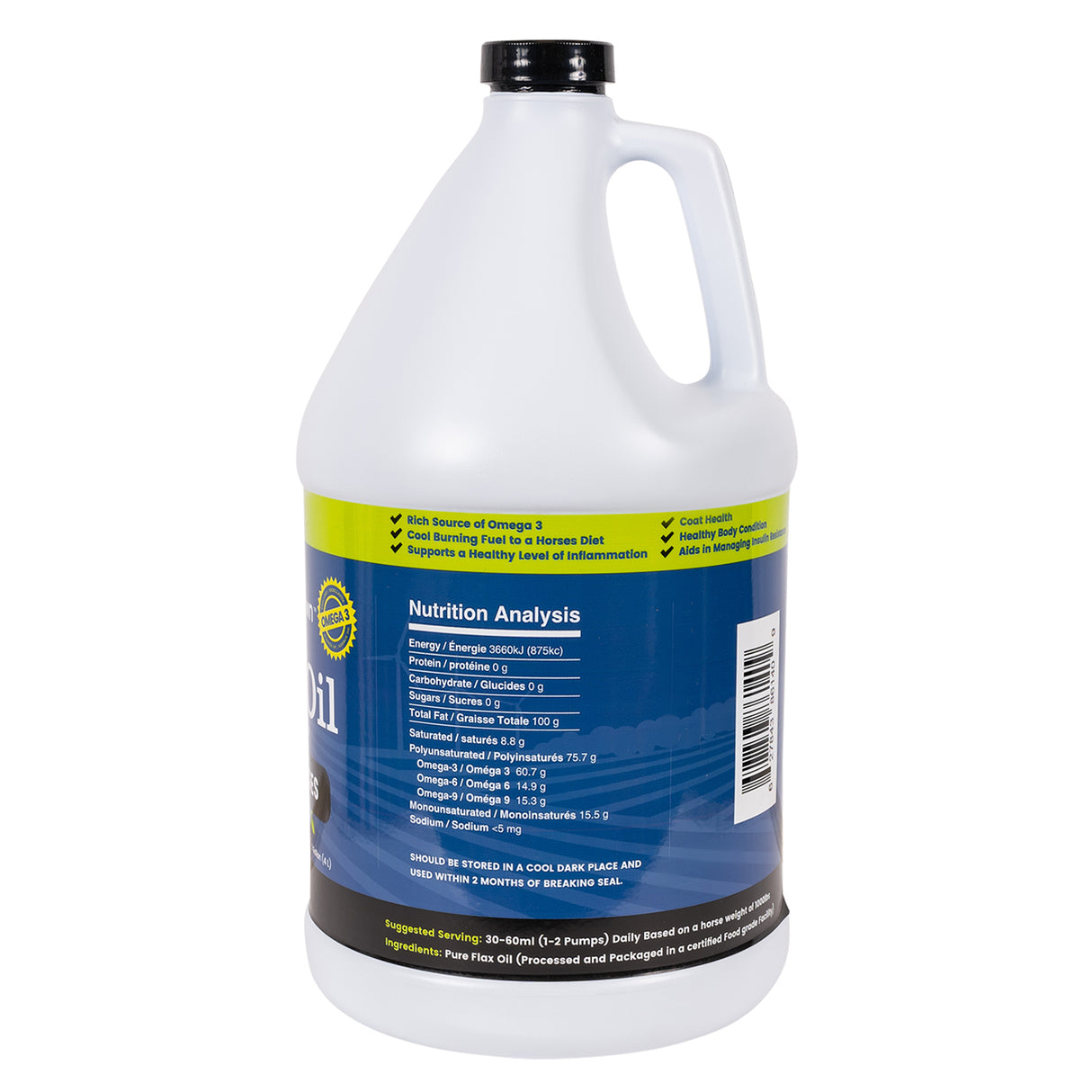 Farmers Own Flax Oil Horse Supplément 4L