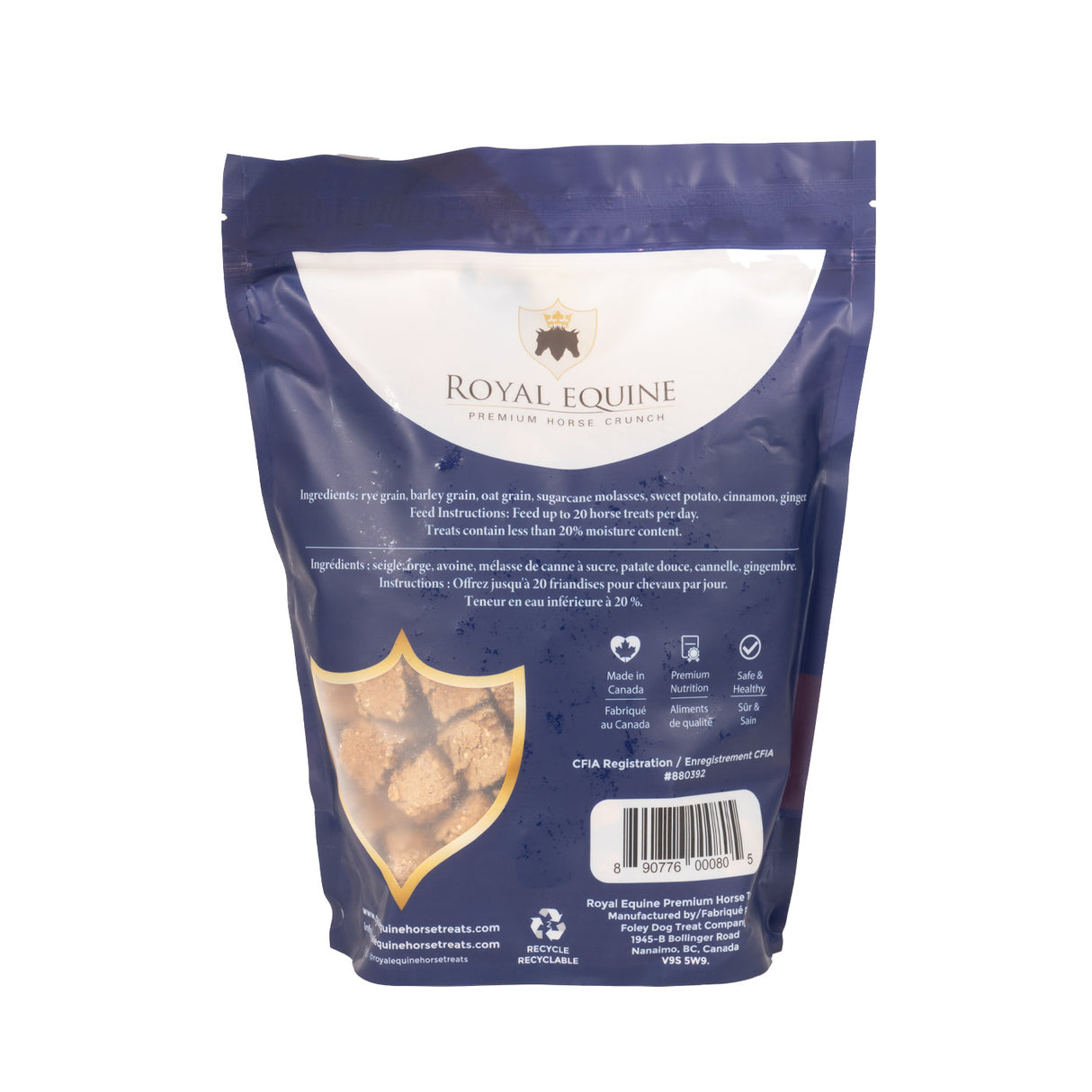 Friandises pour chevaux Royal Equine aux épices de patates douces 908 g