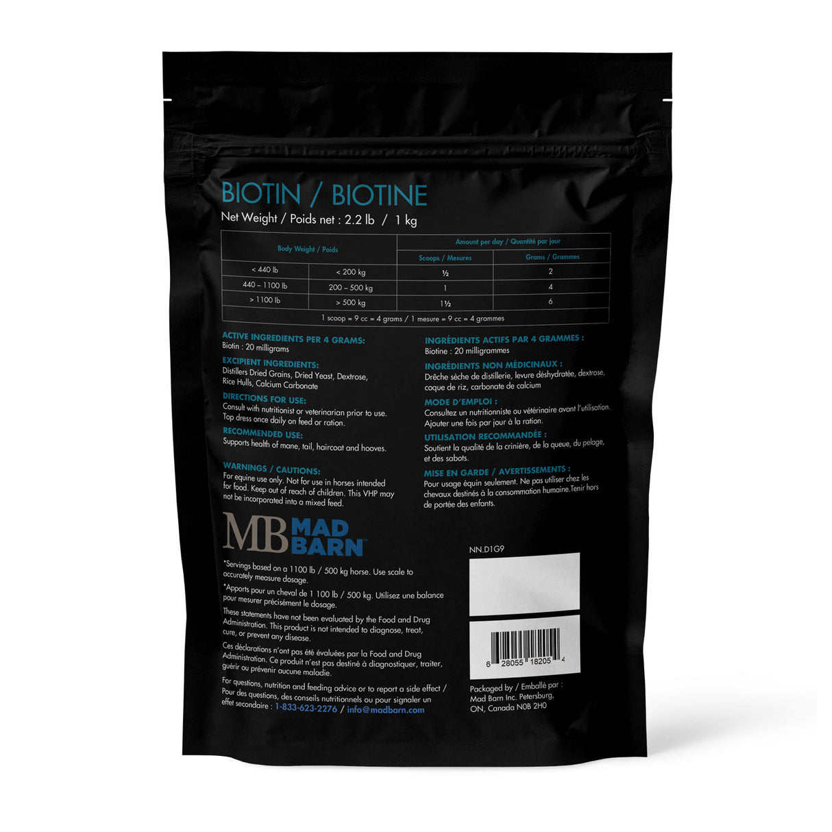 Biotine Mad Barn 1 kg