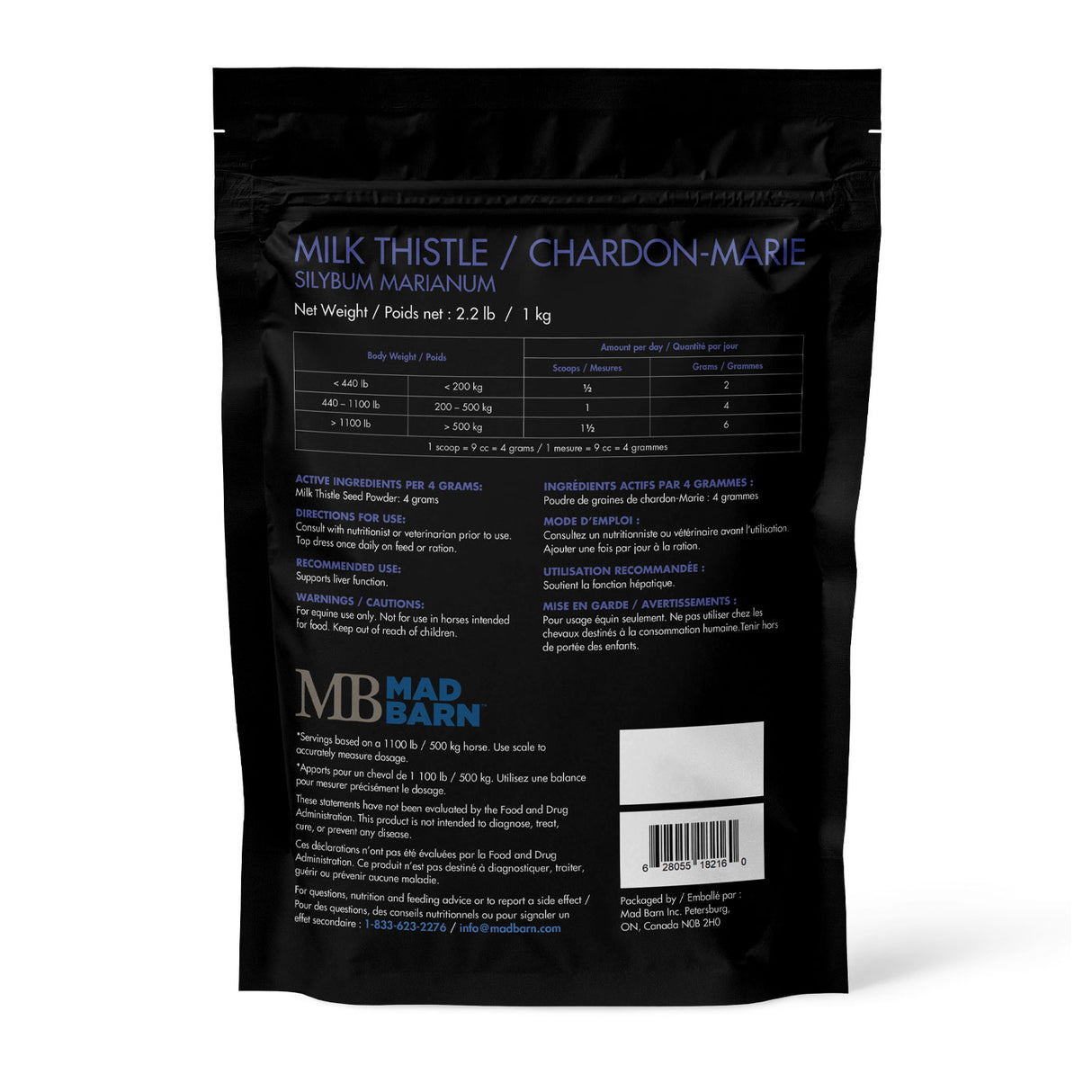 Mad Barn Milk Thistle 1 kg
