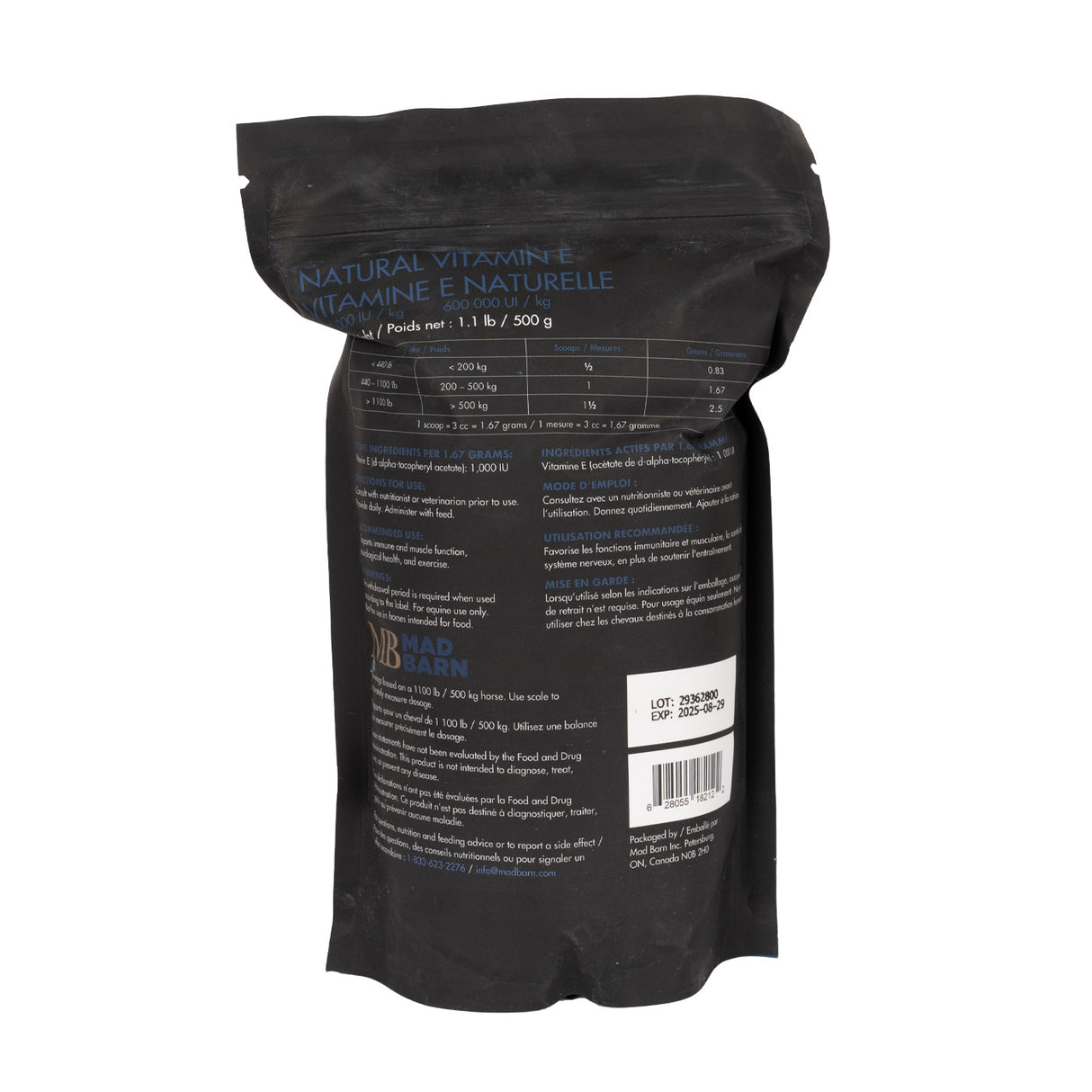 Mad Barn Natural Vitamin E 500 g