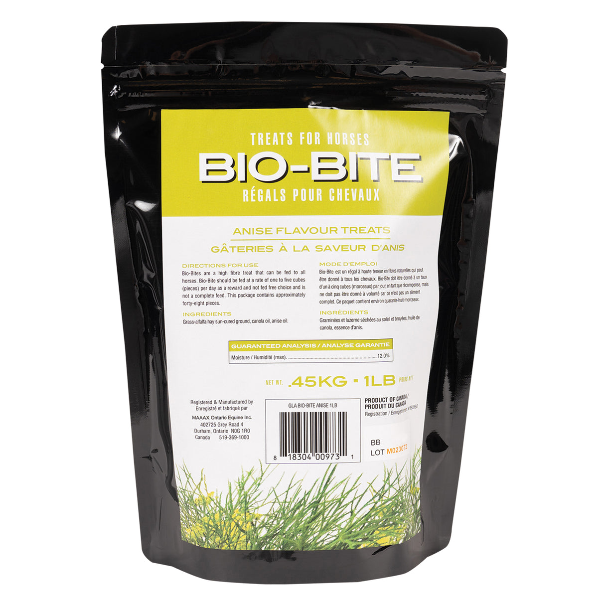 Bio-Bite Licorice Horse Treats 453 g