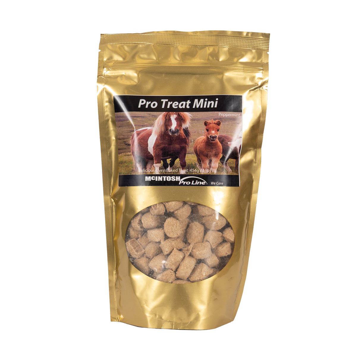 Friandises pour chevaux McIntosh Pro Line à la menthe poivrée 454 g