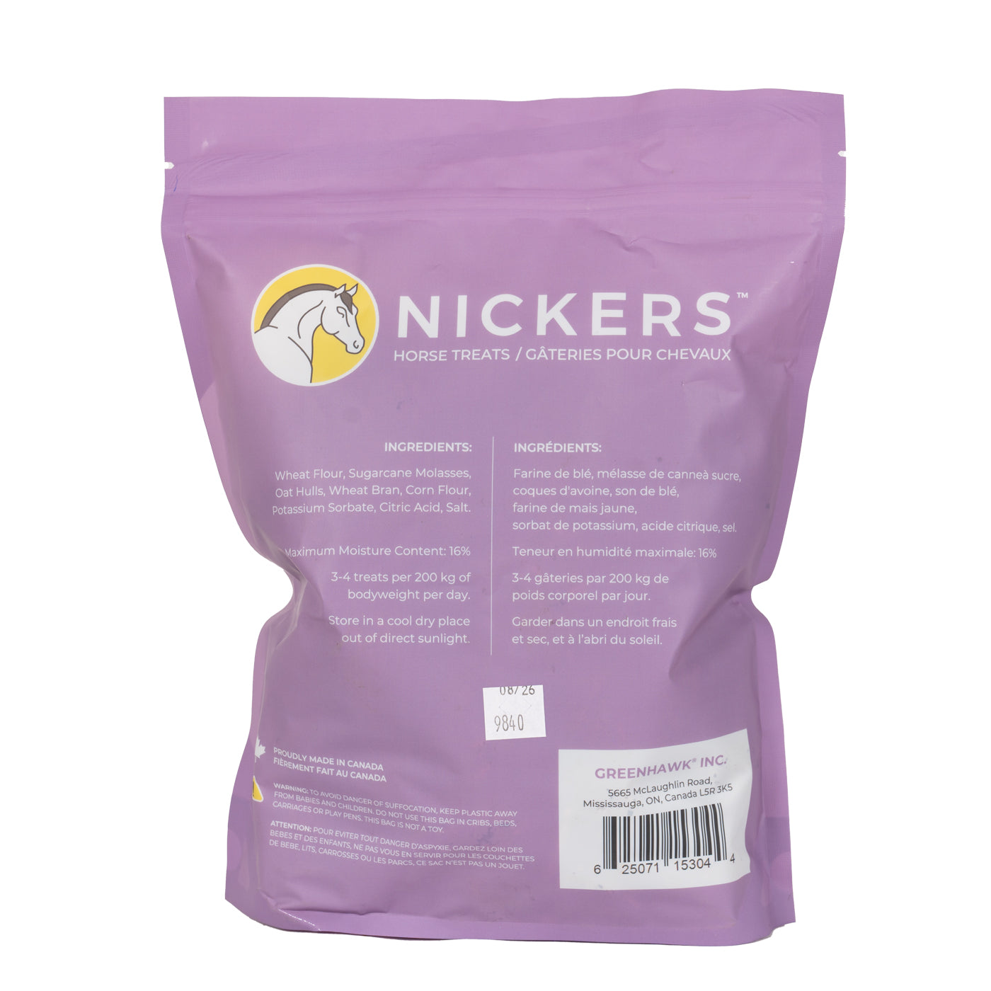 Greenline Nickers Original Muffins Horse Treats