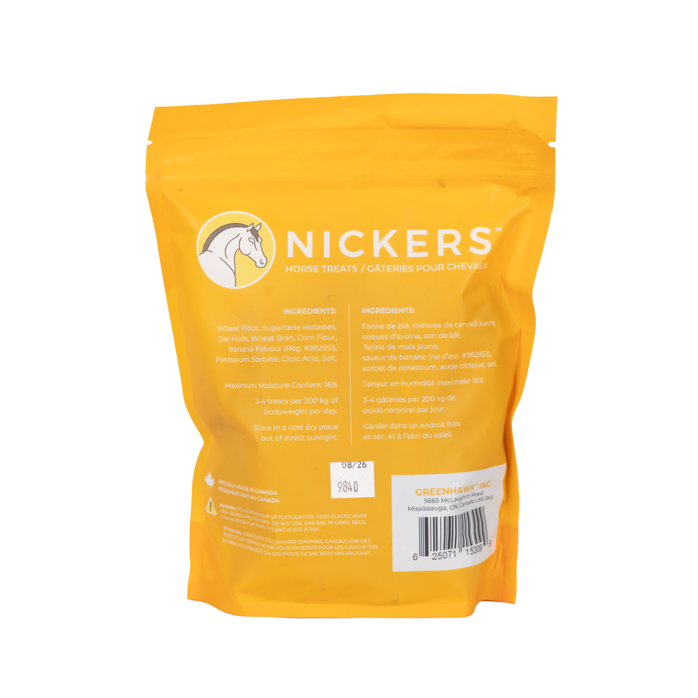 Greenline Nickers Original Muffins Horse Treats