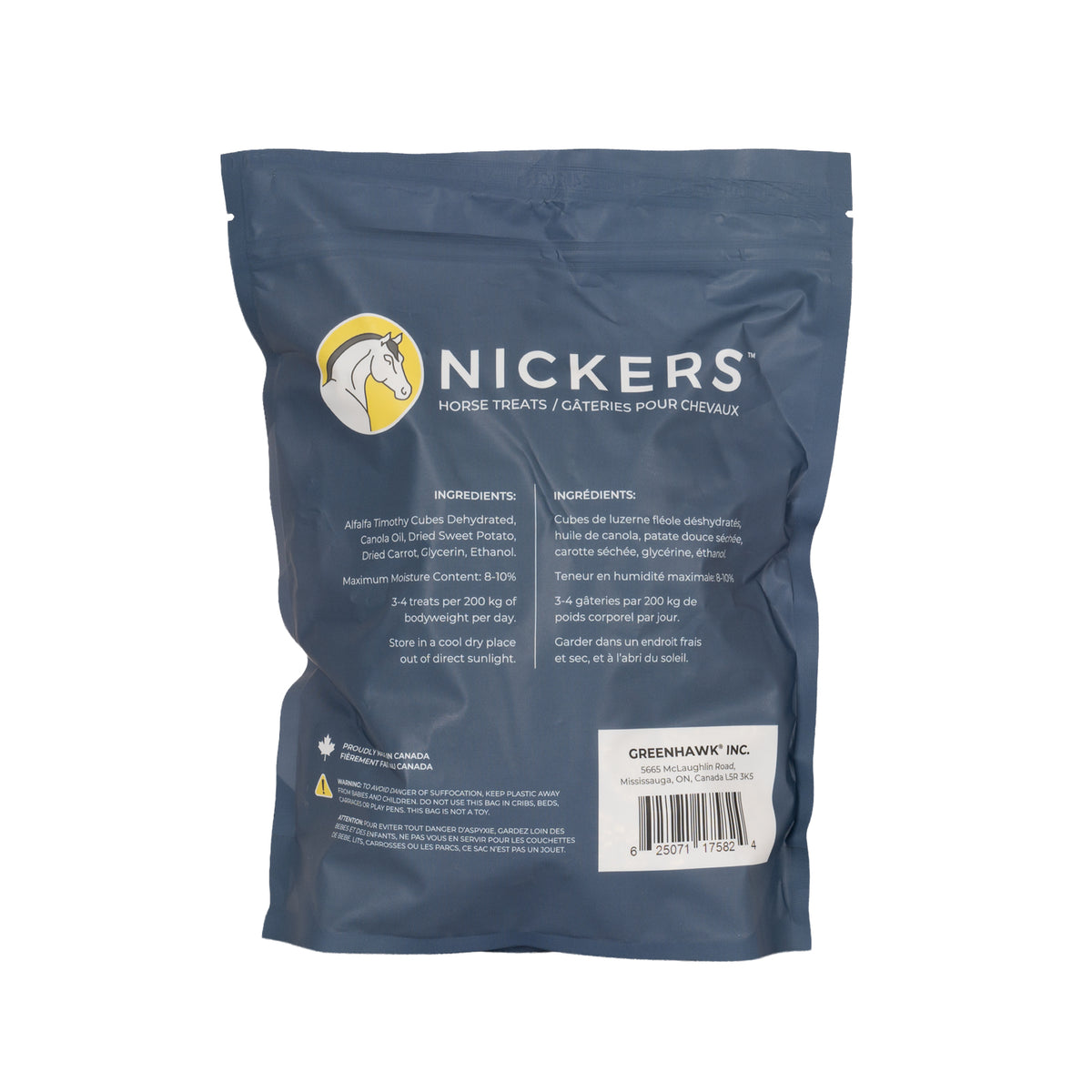 Friandises pour chevaux Greenline Nickers Crunchy Cubes