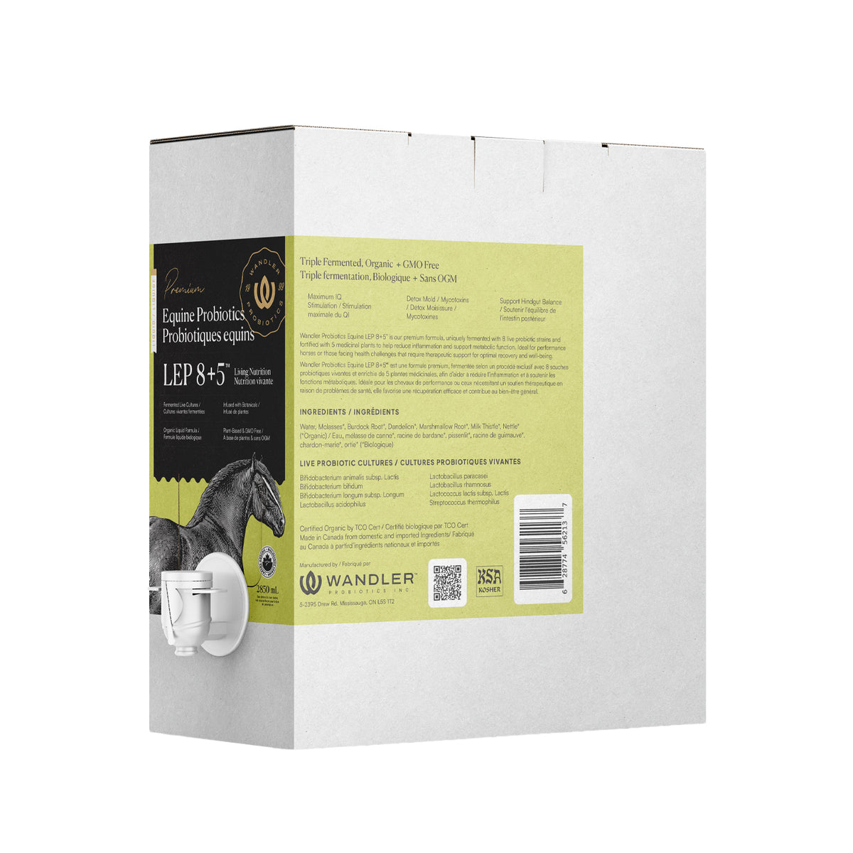 Probiotiques équins Wandler LEP 8+5 2,85 L