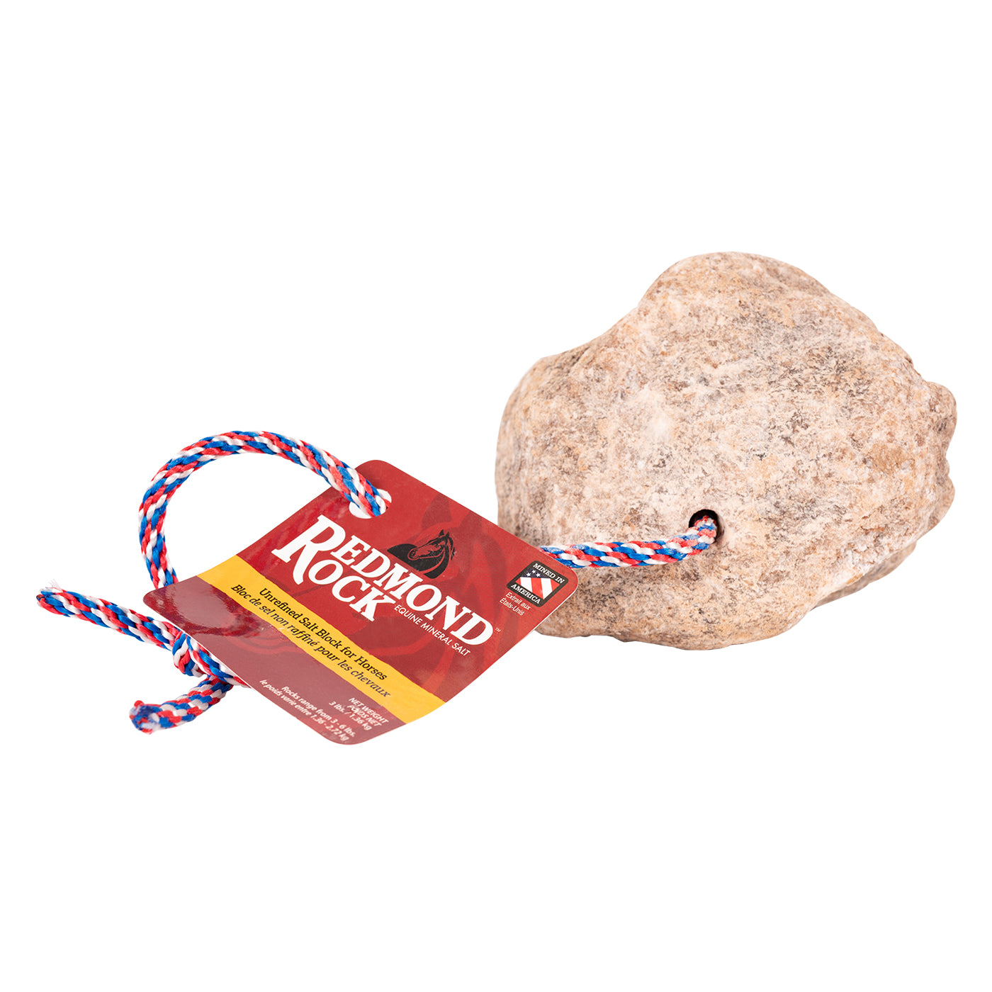Redmond Salt Block W/ Rope 1-3 kg