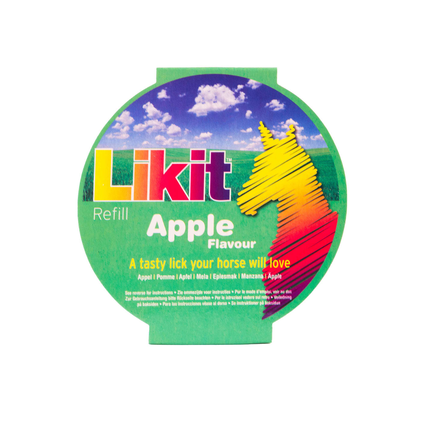Friandise Likit à la pomme pour chevaux 650 g