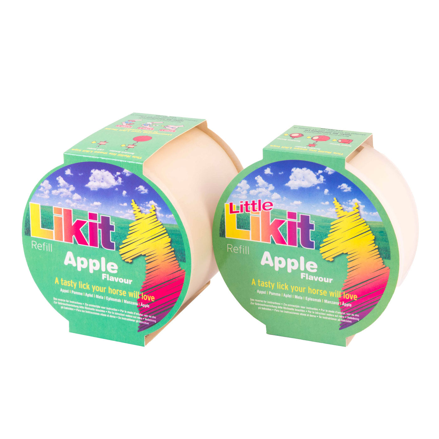 Friandise Likit à la pomme pour chevaux 650 g