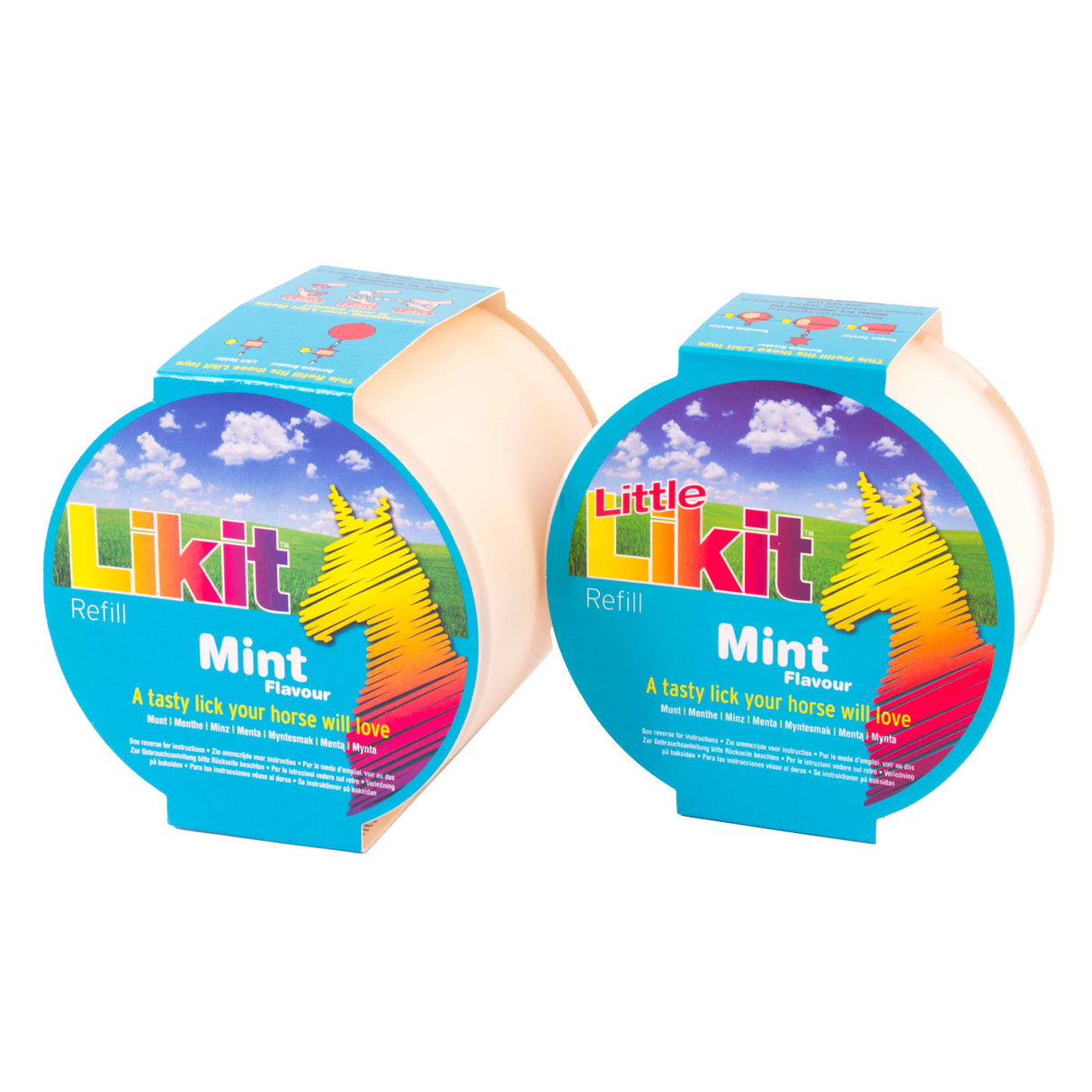 Friandise pour chevaux Likit à la menthe 650 g