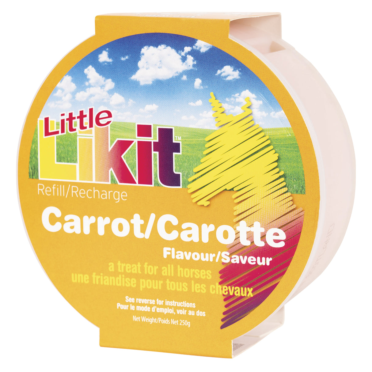 Friandise pour cheval Little Likit à la carotte 250 g