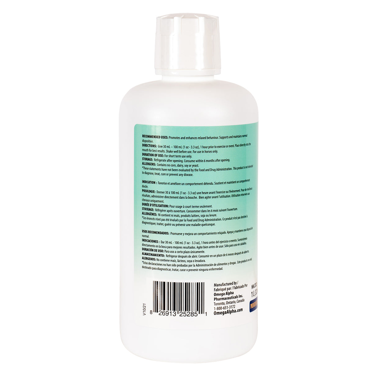 Oméga Alpha Chill 1 L