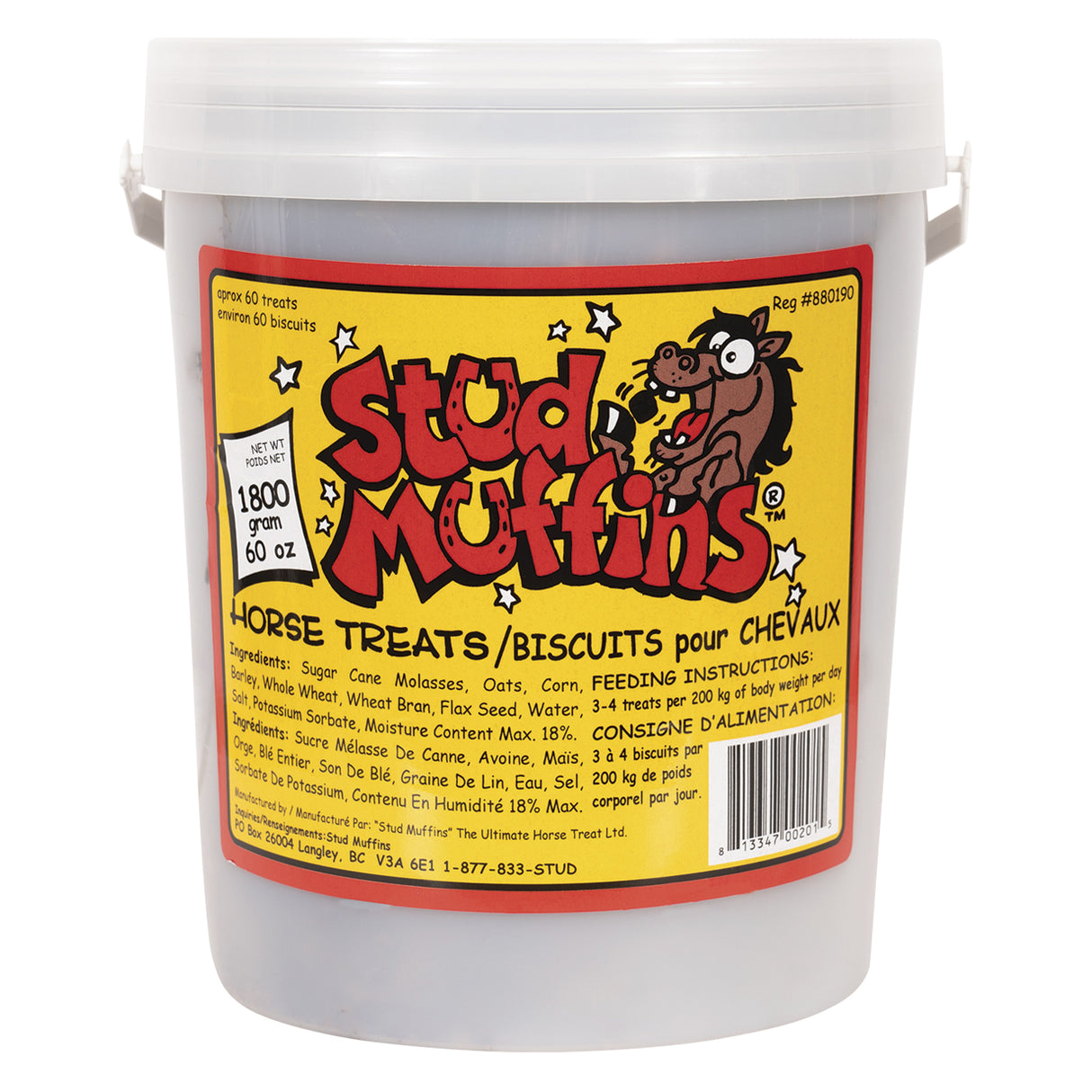 Stud Muffins Friandises pour chevaux 1,7 kg