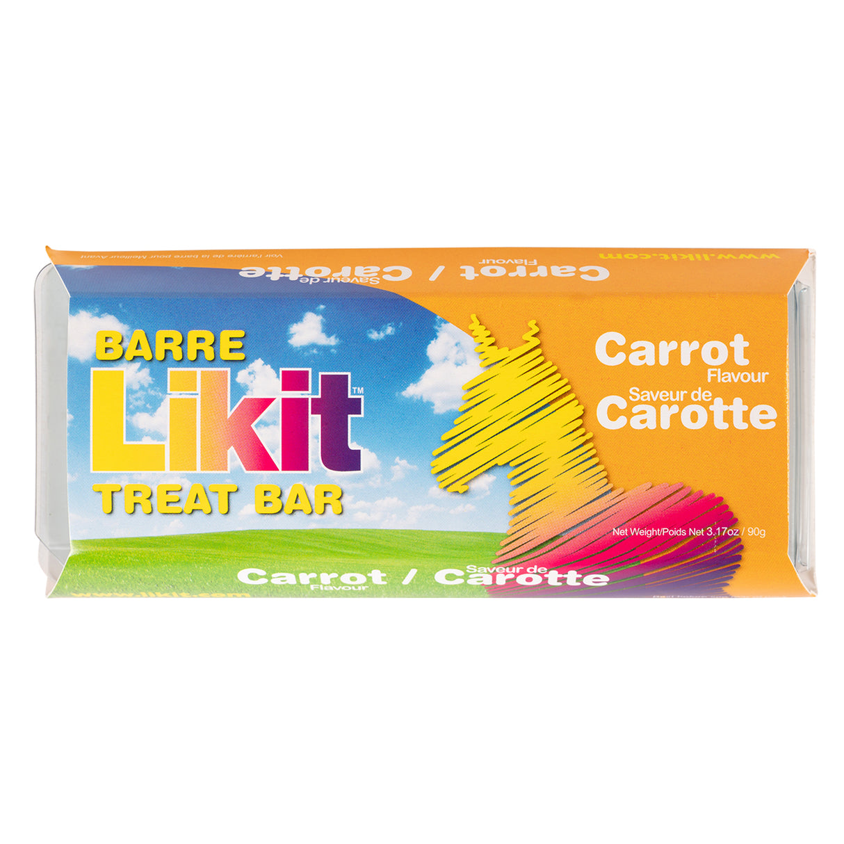 Barre de friandises pour chevaux Likit - Saveurs assorties