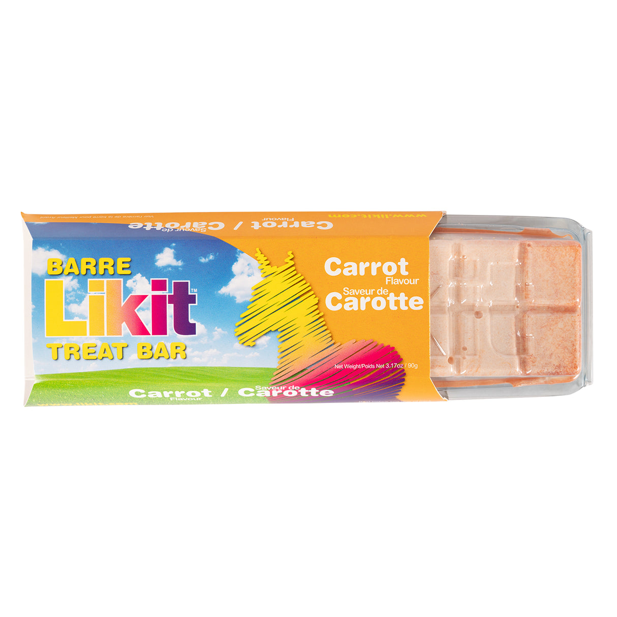 Barre de friandises pour chevaux Likit - Saveurs assorties