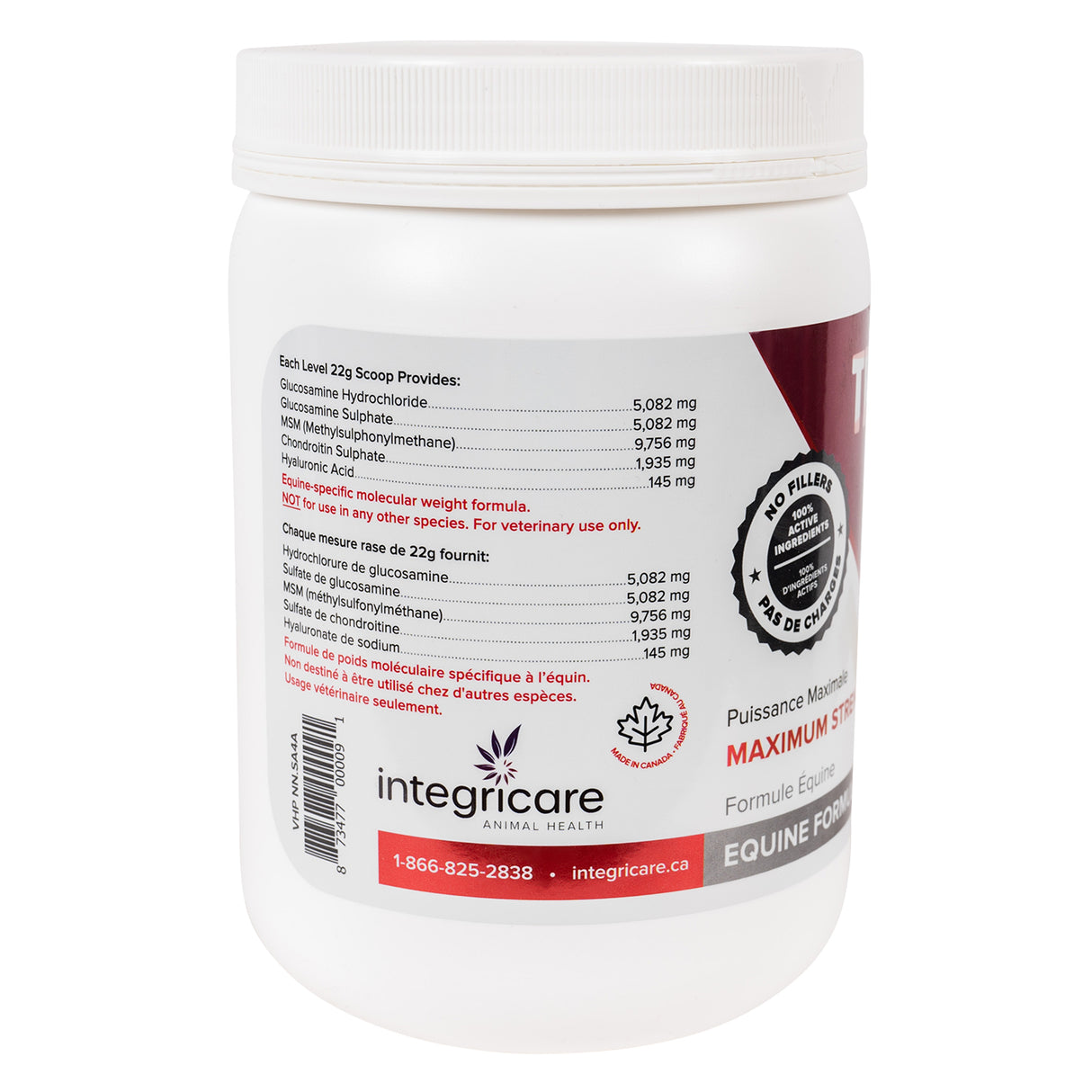 Tri-Acta Equine H.A. Maximum Strength 1 Kg