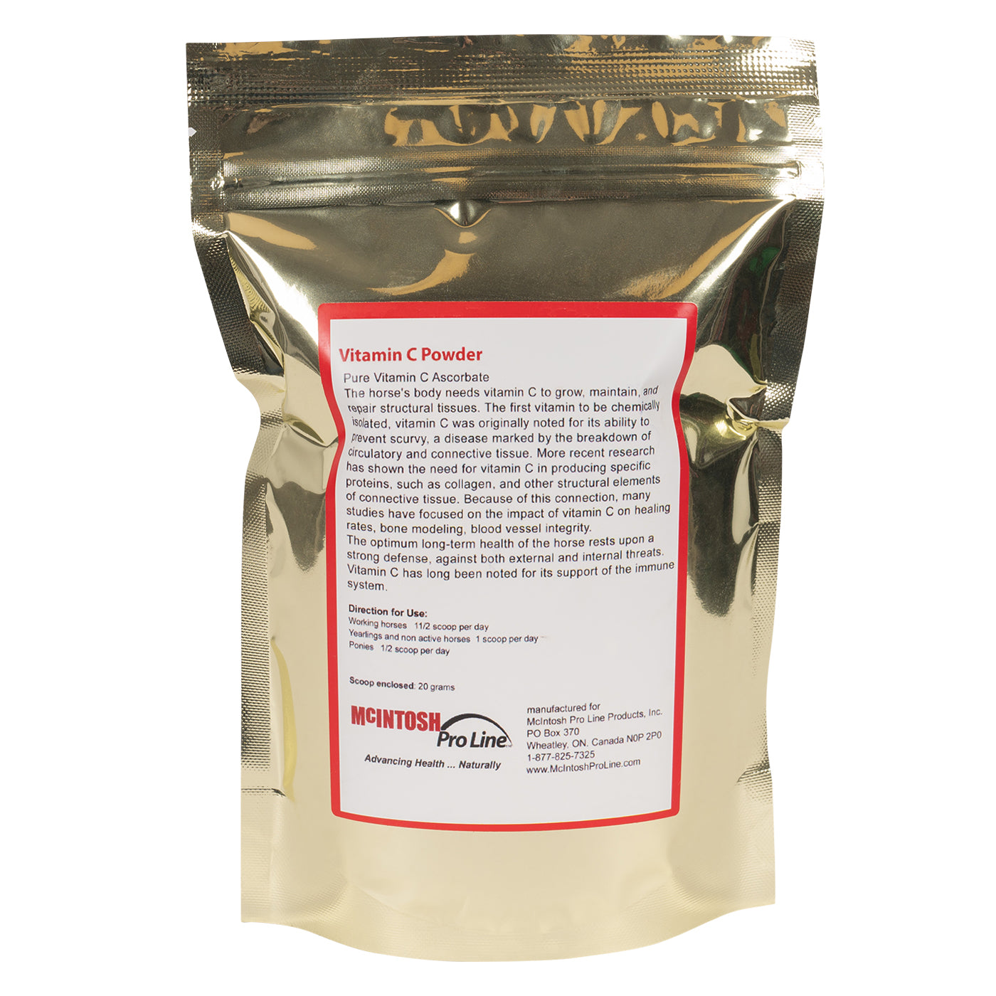 McIntosh Pro Line Vitamine C Poudre 500 g
