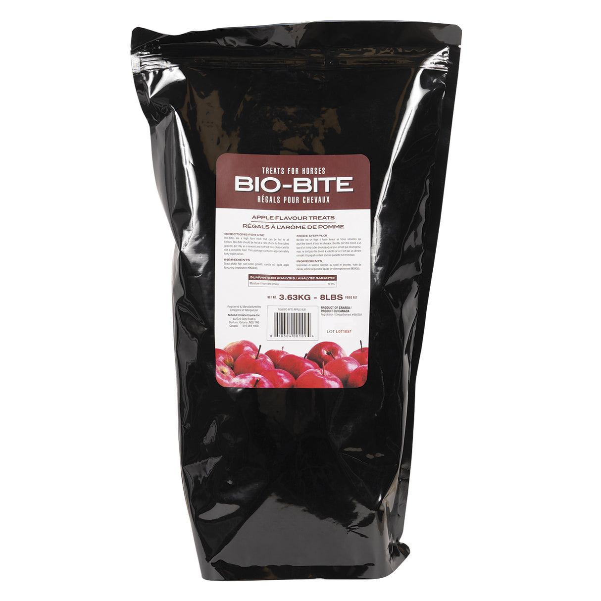 Friandises pour chevaux Bio-Bite à la pomme 3,6 kg