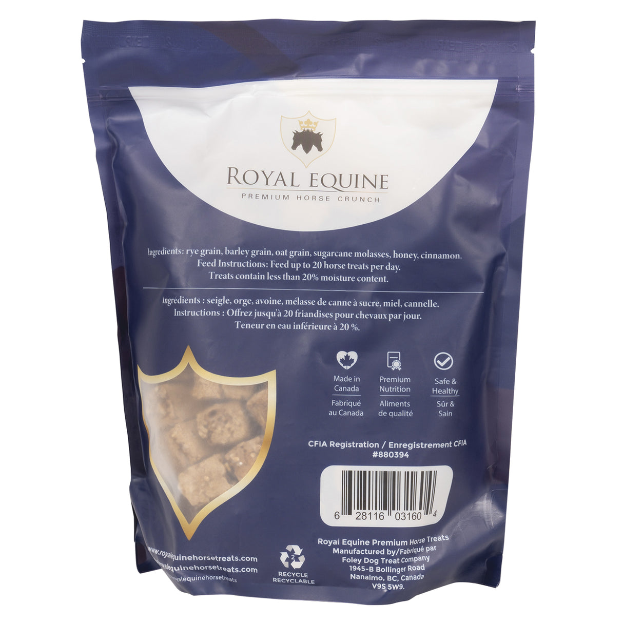 Friandises miel et mélasse Royal Equine 1 kg