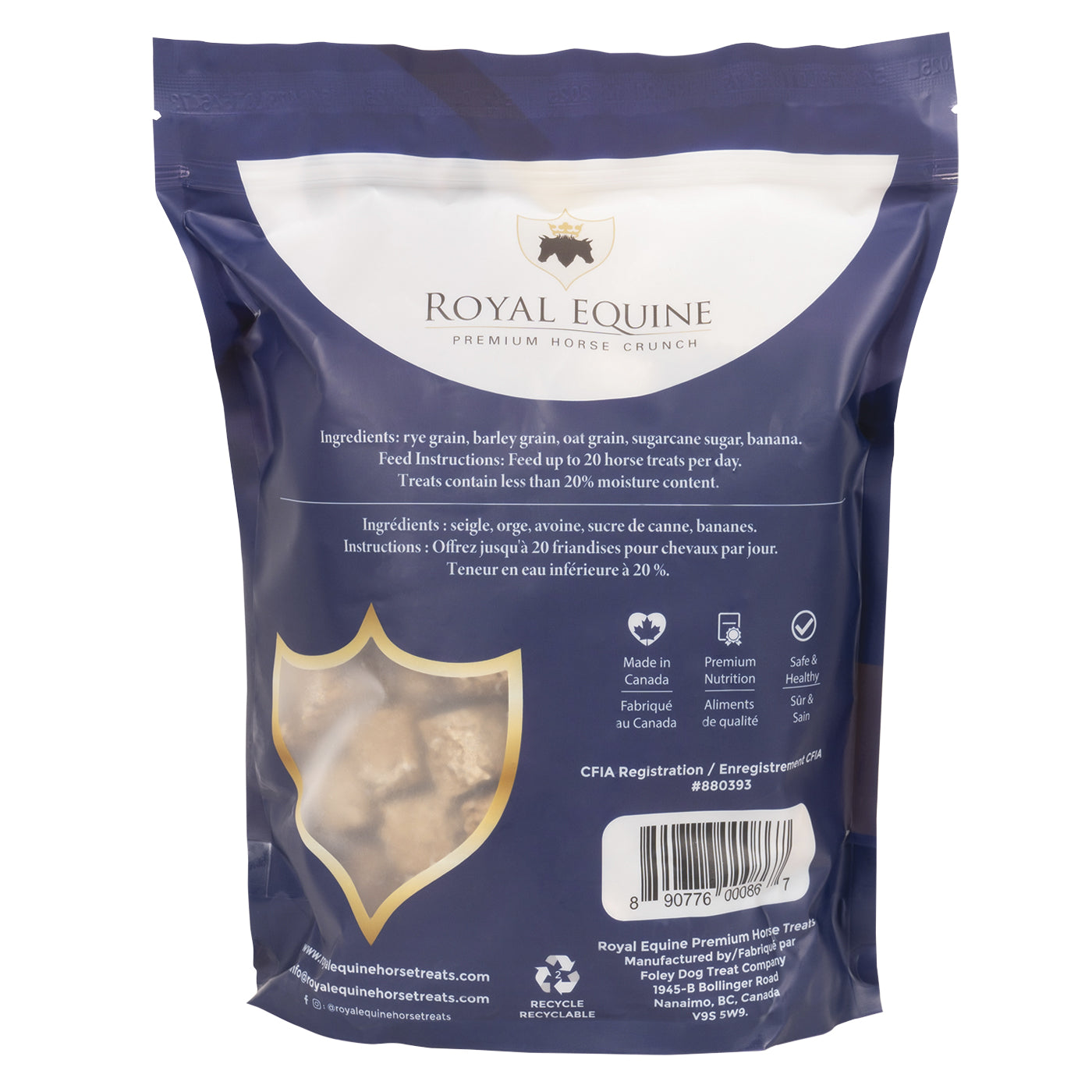 Friandises pour chevaux Royal Equine Sweet Banana 908 g