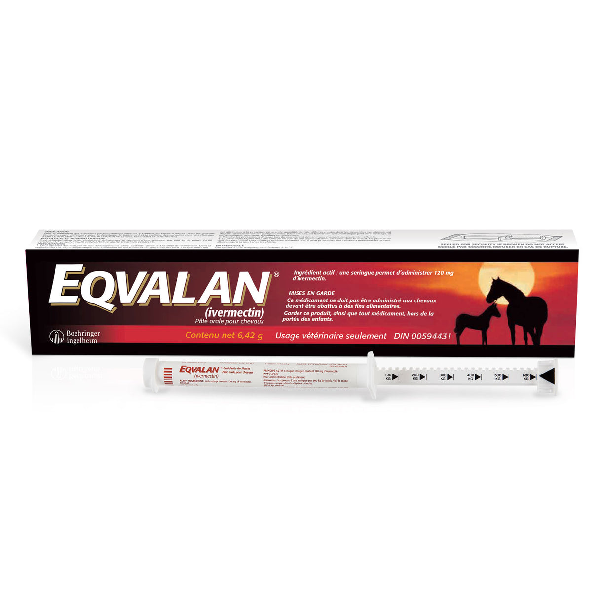 Vermifuge Eqvalan 6,42 g