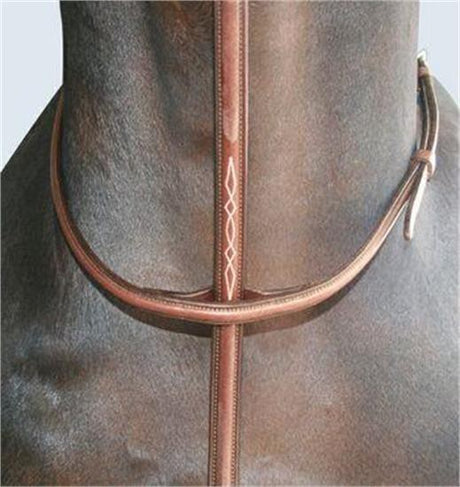 Val du Bois Fancy Stitched Standing Martingale