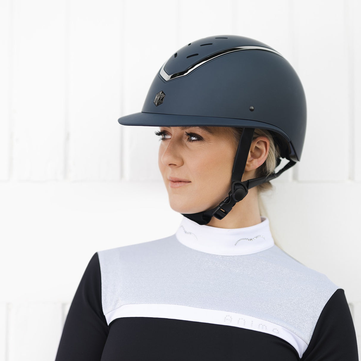 Casque à large bord Charles Owen Kylo