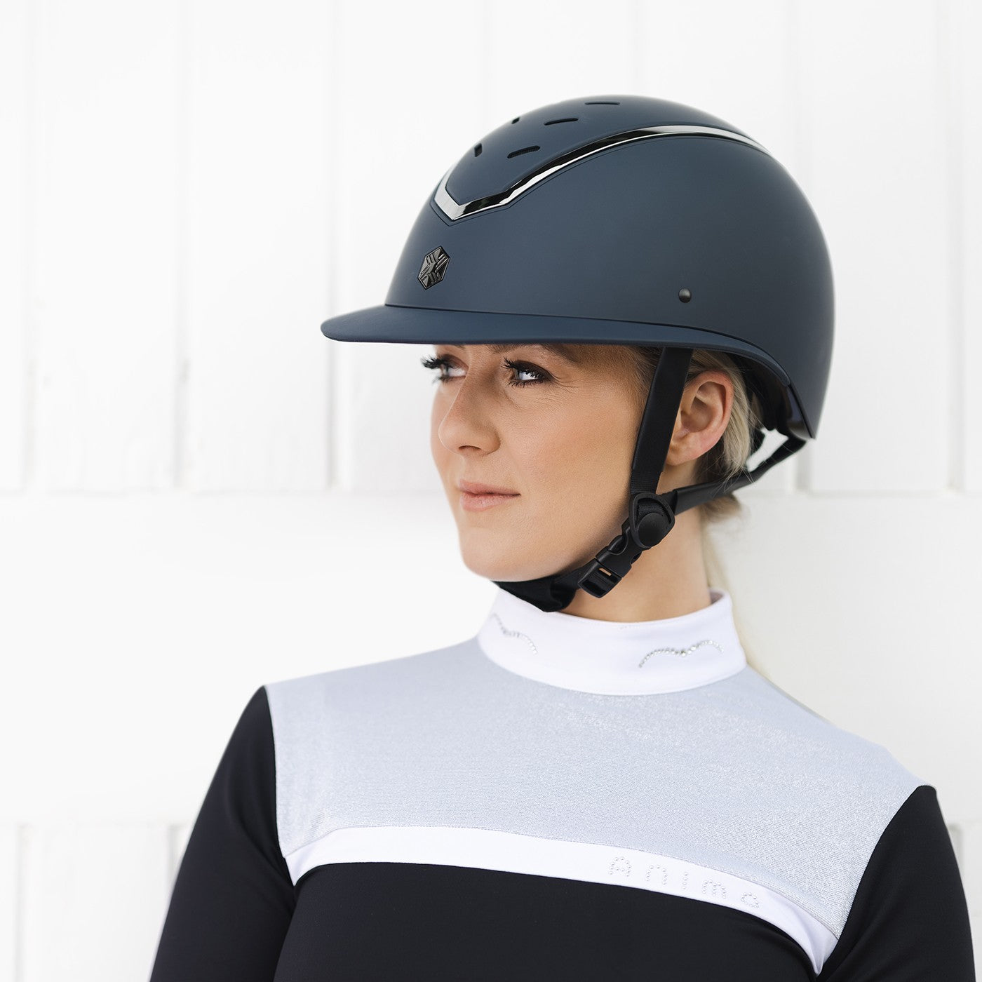 Casque à large bord Charles Owen Kylo