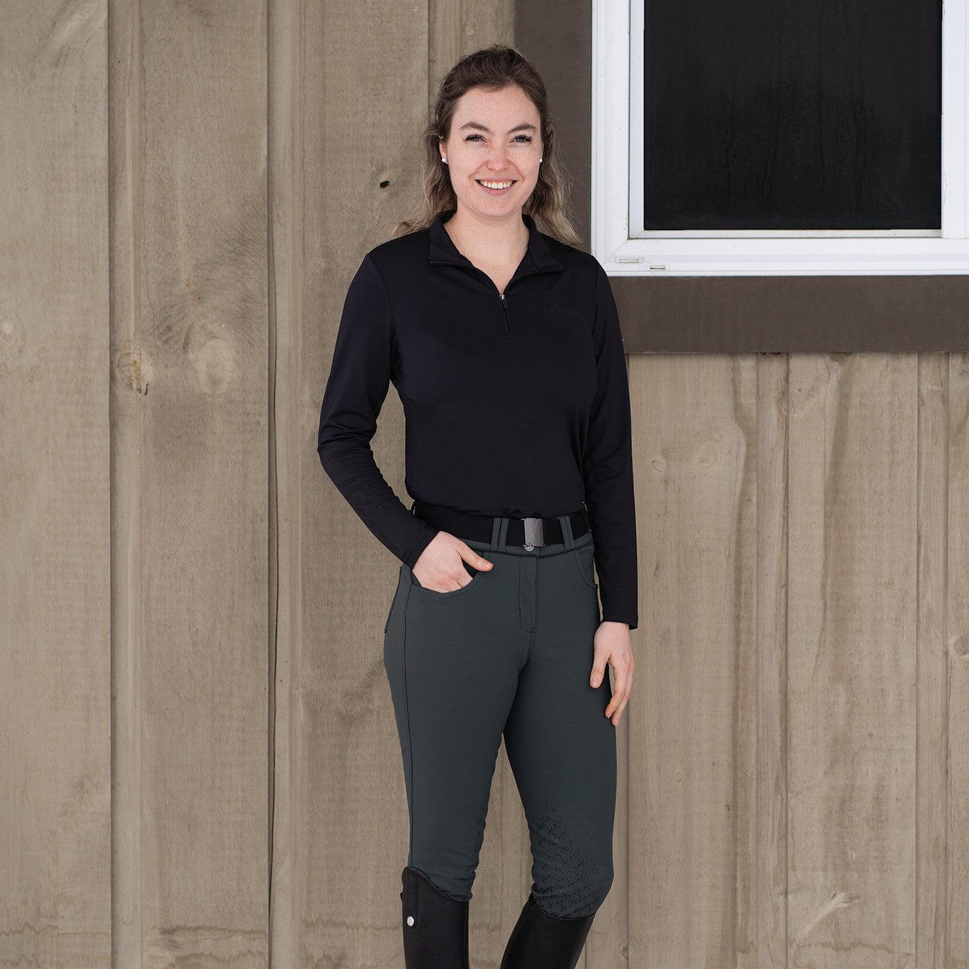 Pantalon Elation Platinum Brooklyn High Rise
