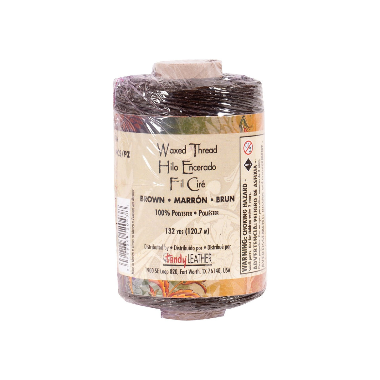 Fil à tresser ciré Tandy Leather