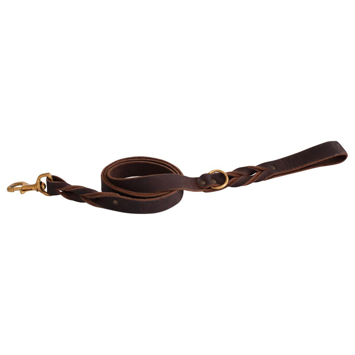 Laisse en cuir torsadé Shedrow K9 Bristol 1,5 m