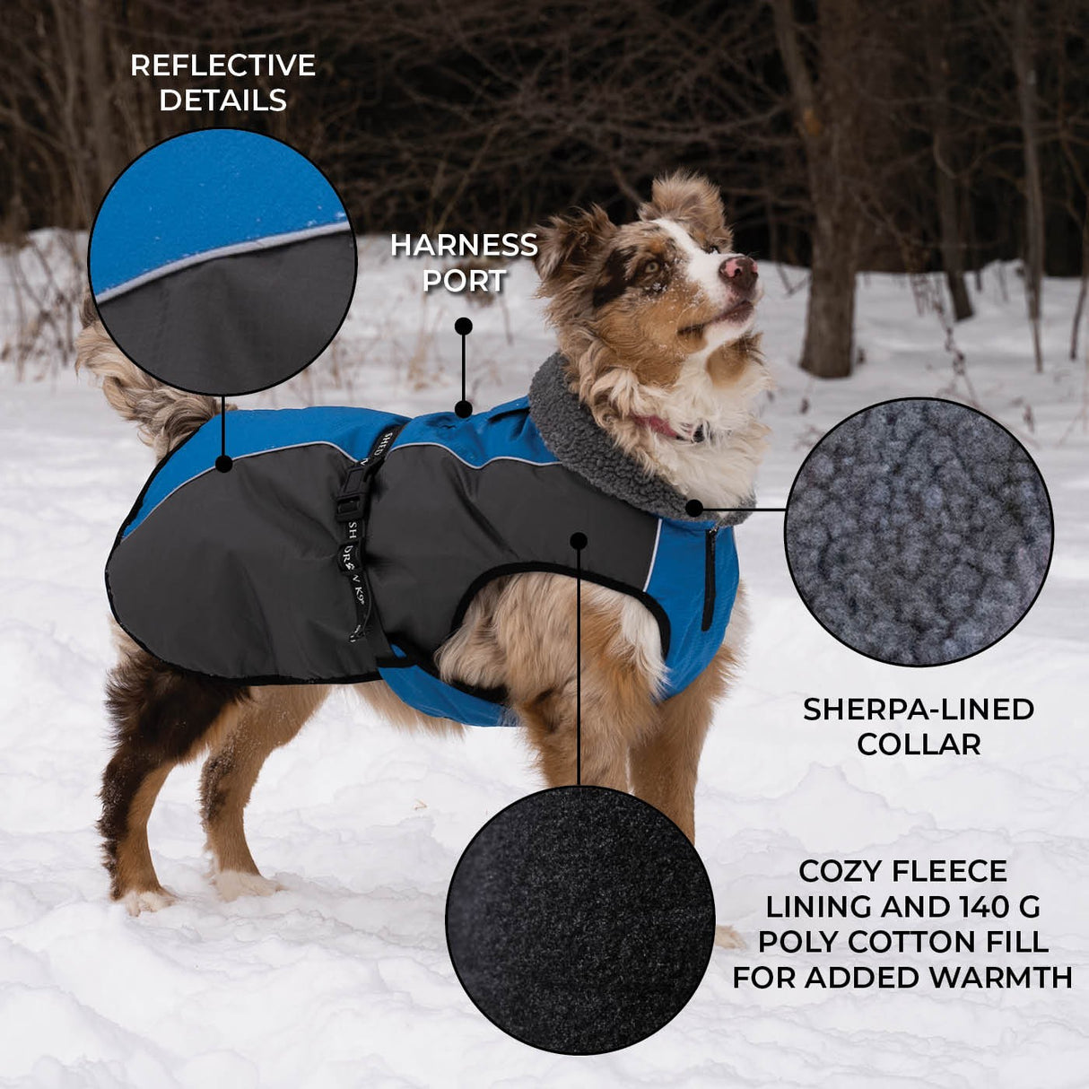Shedrow K9 Chinook Dog Coat