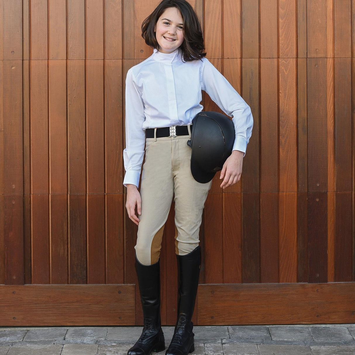 Pantalon d'équitation Chelsea Platinum de Elation - Enfants
