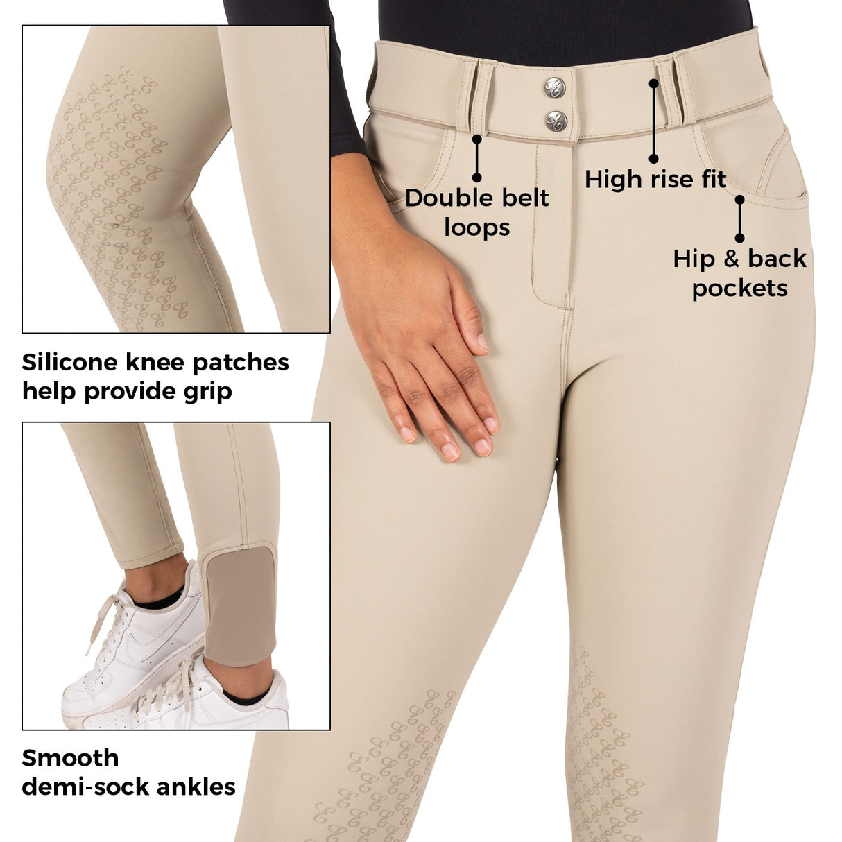 Pantalon Elation Platinum Brooklyn High Rise