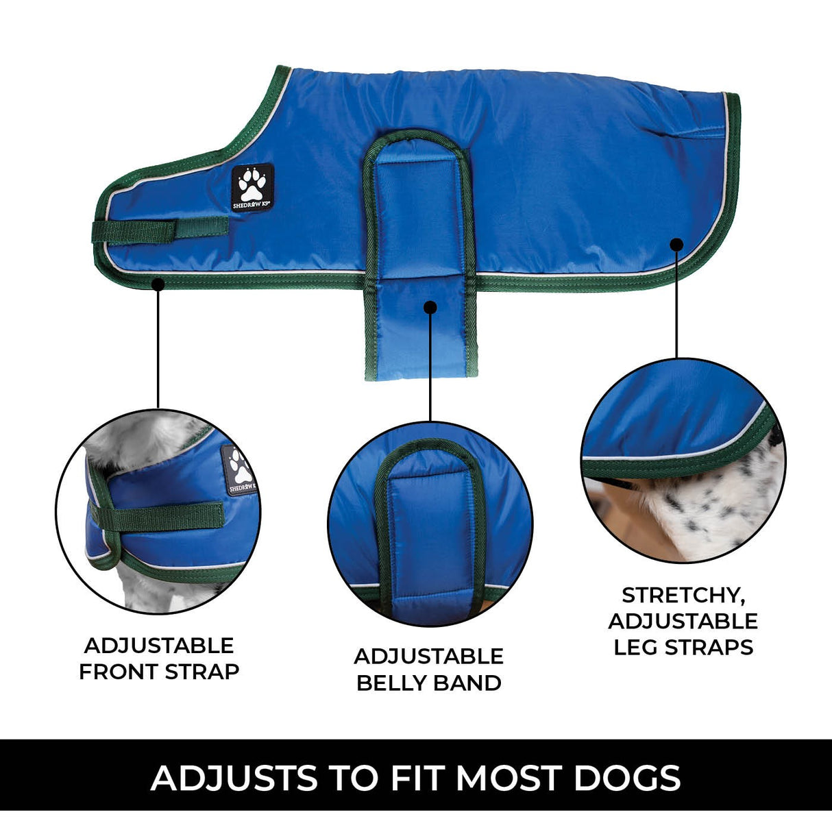 Shedrow K9 Vail Dog Coat