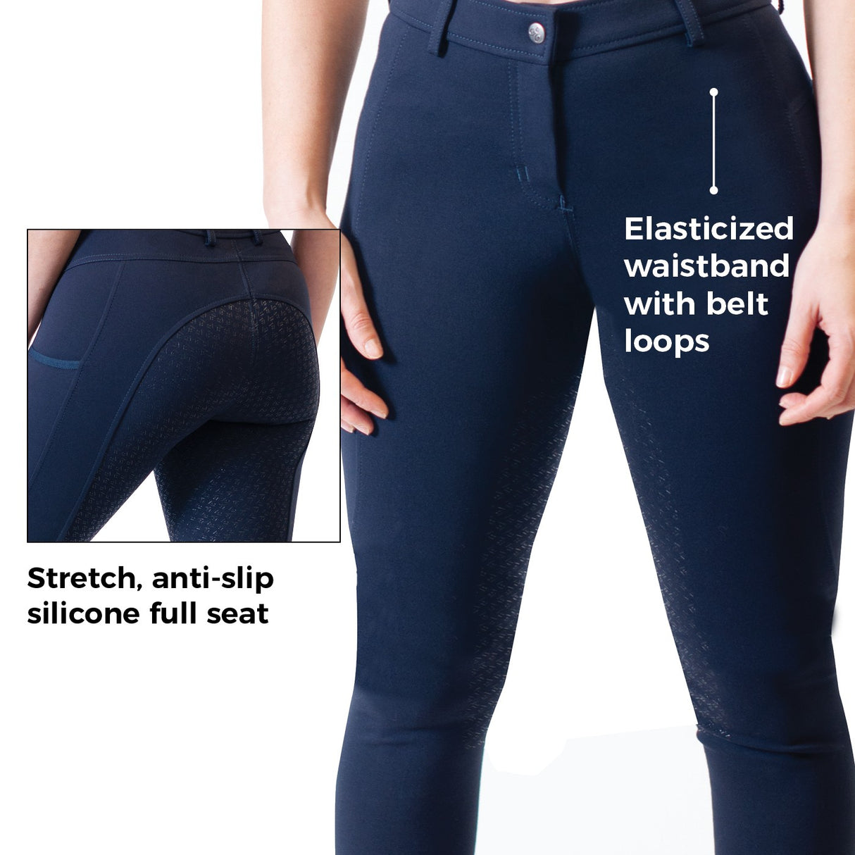 Elation Red Label Sport Full Seat Breech